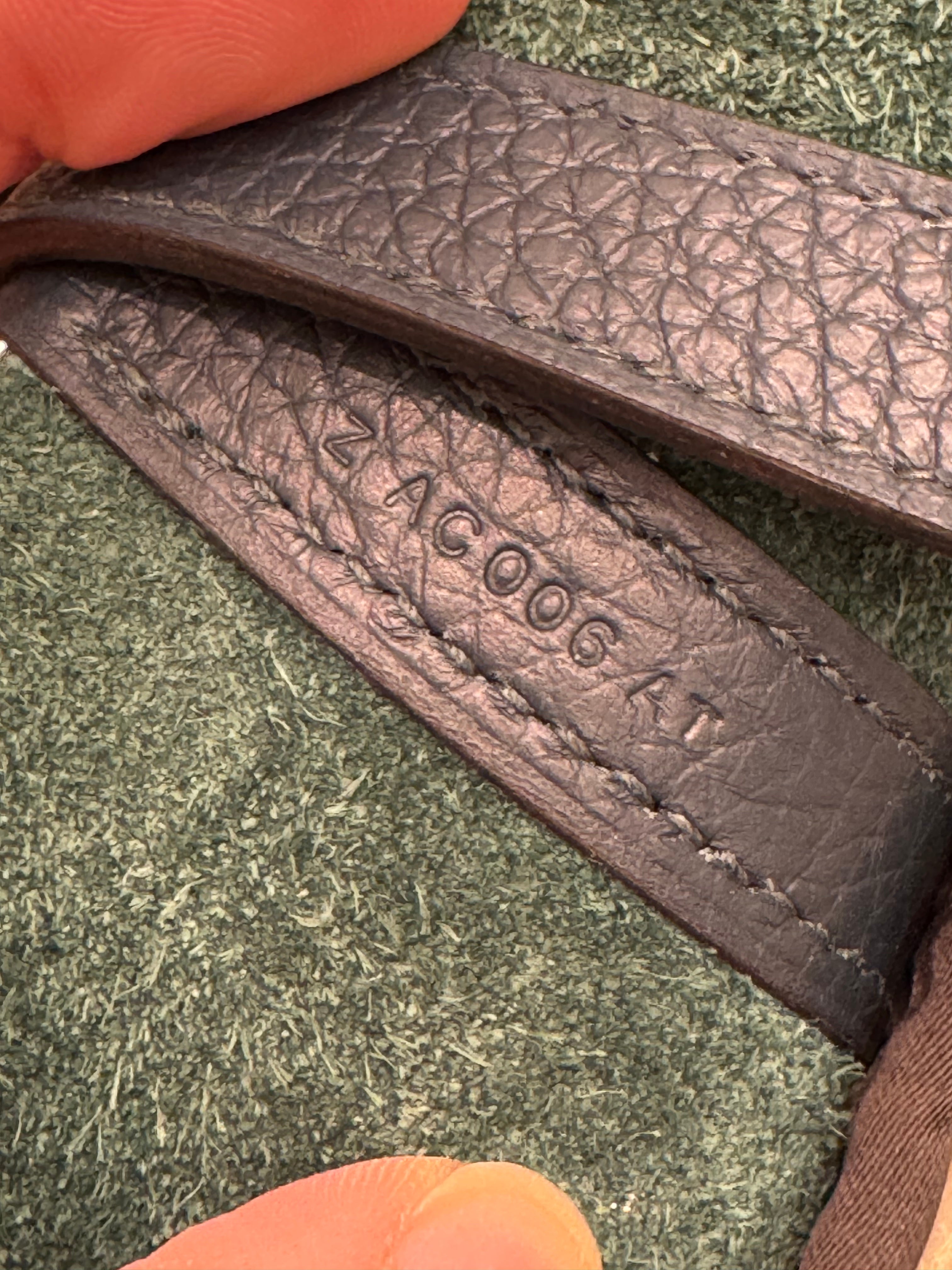 Hermes Picotin 18 Clemence Dark Green STAMP Z