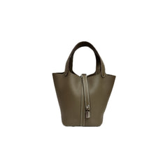 Hermes Picotin 18 Clemence Etoupe STAMP W