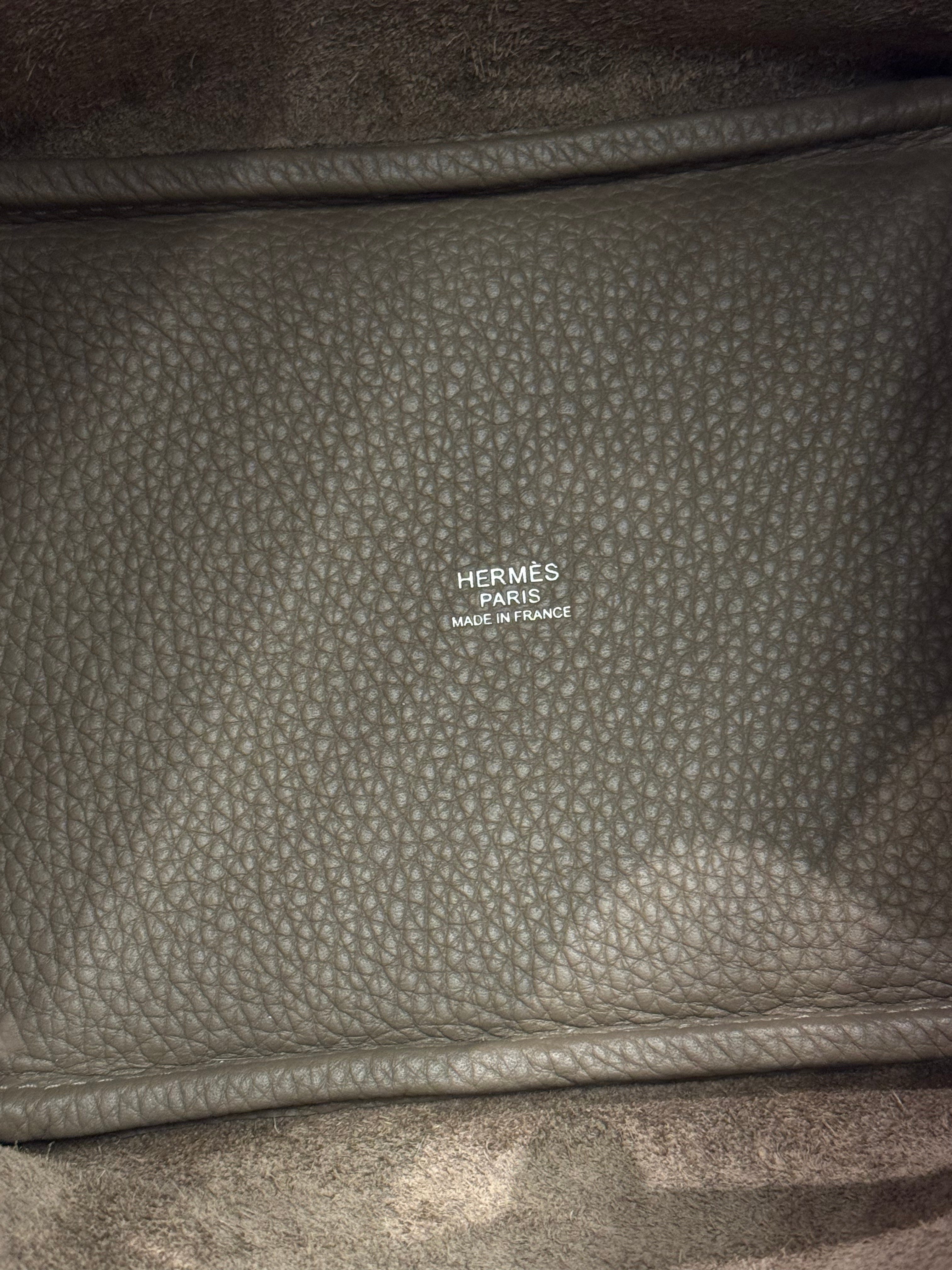 Hermes Picotin 18 Clemence Etoupe STAMP W