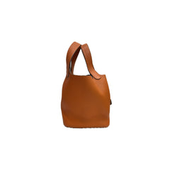 Hermes Picotin 18 Clemence Orange STAMP X