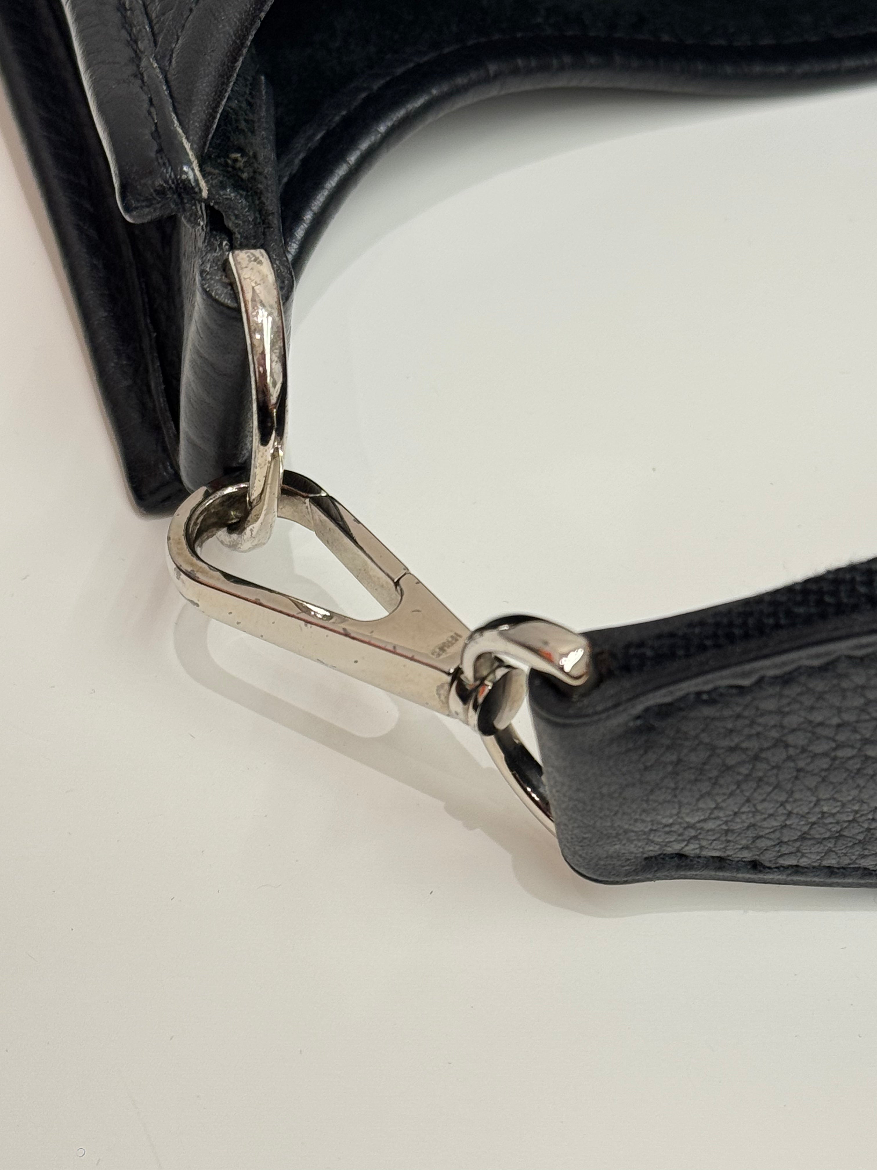Hermes Evelyn 29 Clemence Black SQUARE K