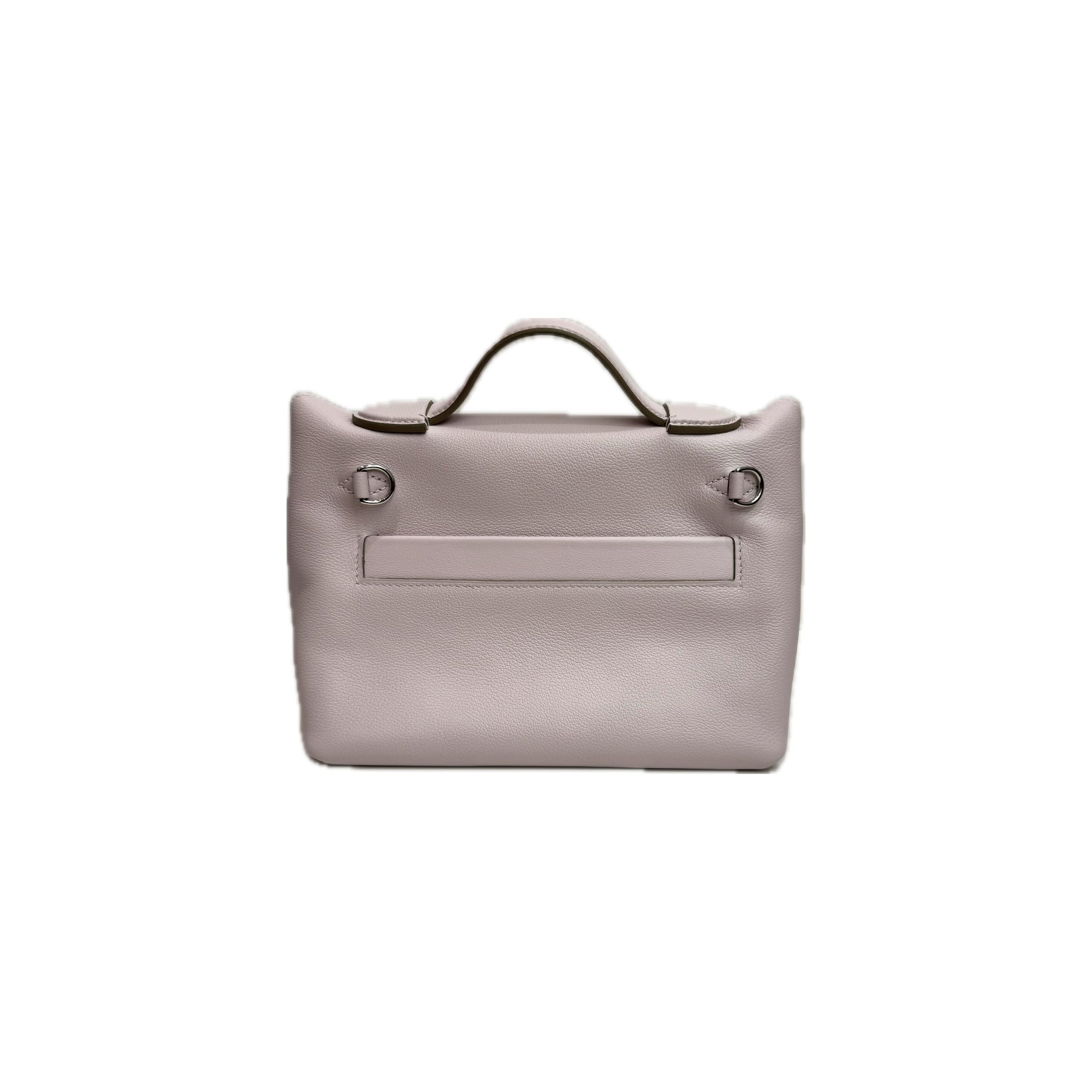 Hermes Mini 24/24 Evercolor/Swift Mauve Pale STAMP B