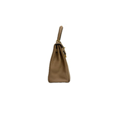 Hermes Kelly 25 Togo Chai STAMP U