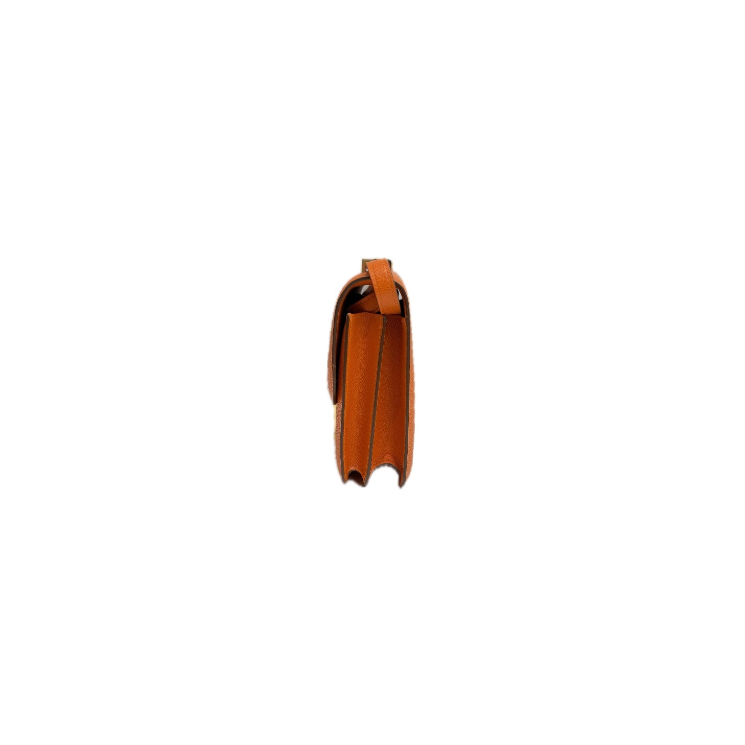 Hermes Mini Constance Epsom Orange STAMP T