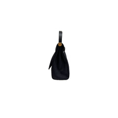 Hermes Herbag 31 Black STAMP B