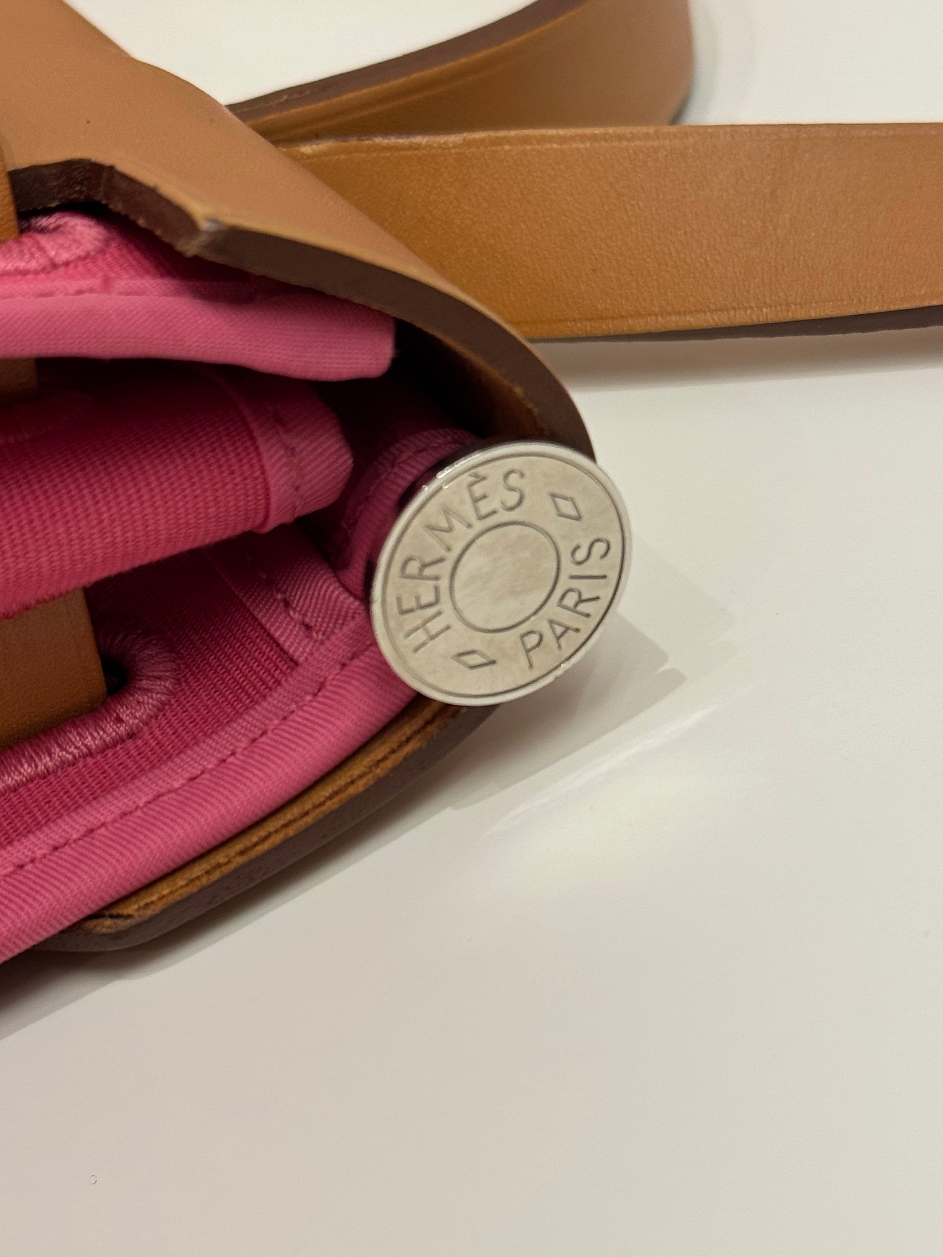 Hermes Herbag 31 Light Purple SQUARE Q