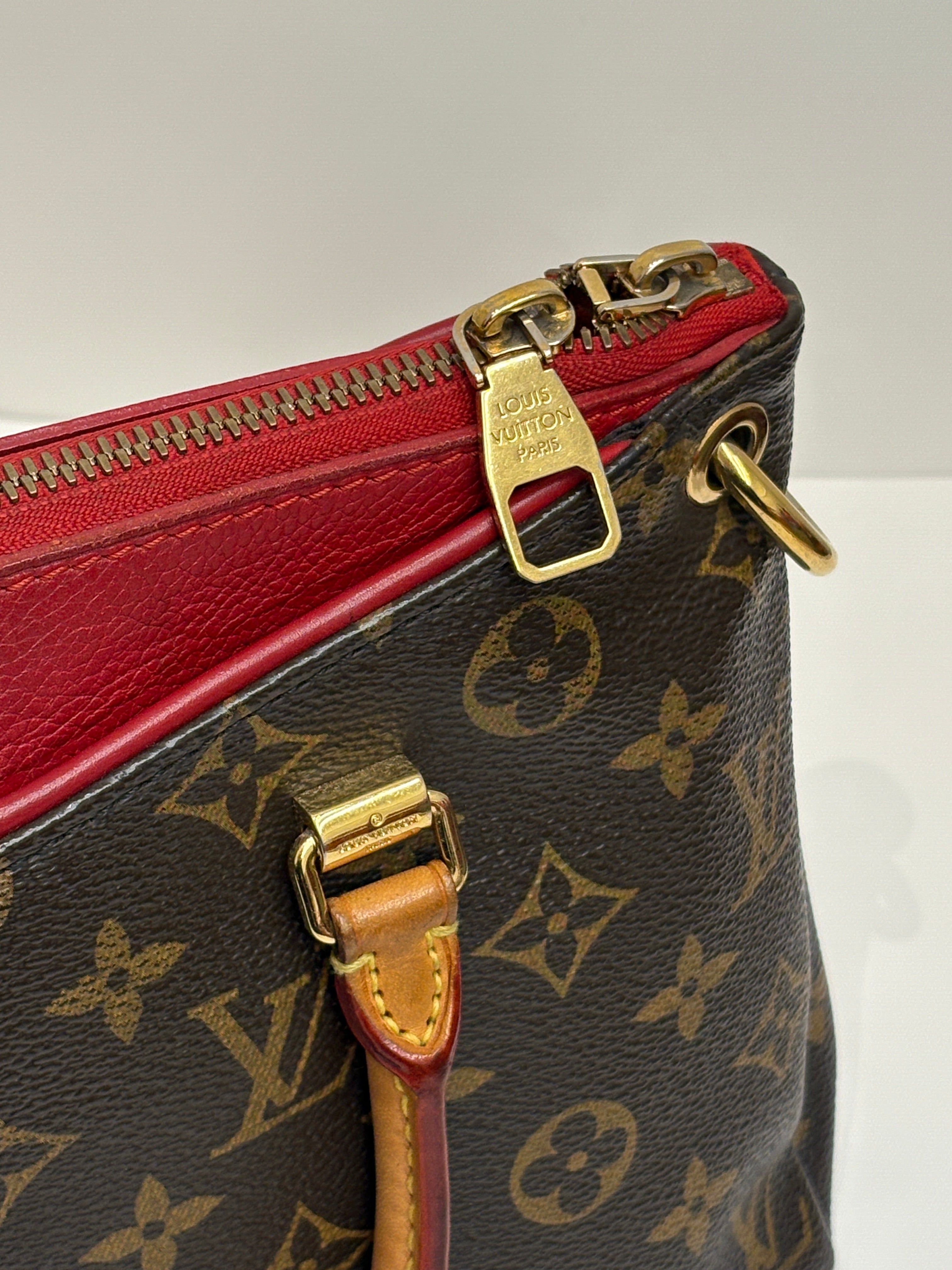 Louis Vuitton Cerise Pallas BB Satchel Monogram