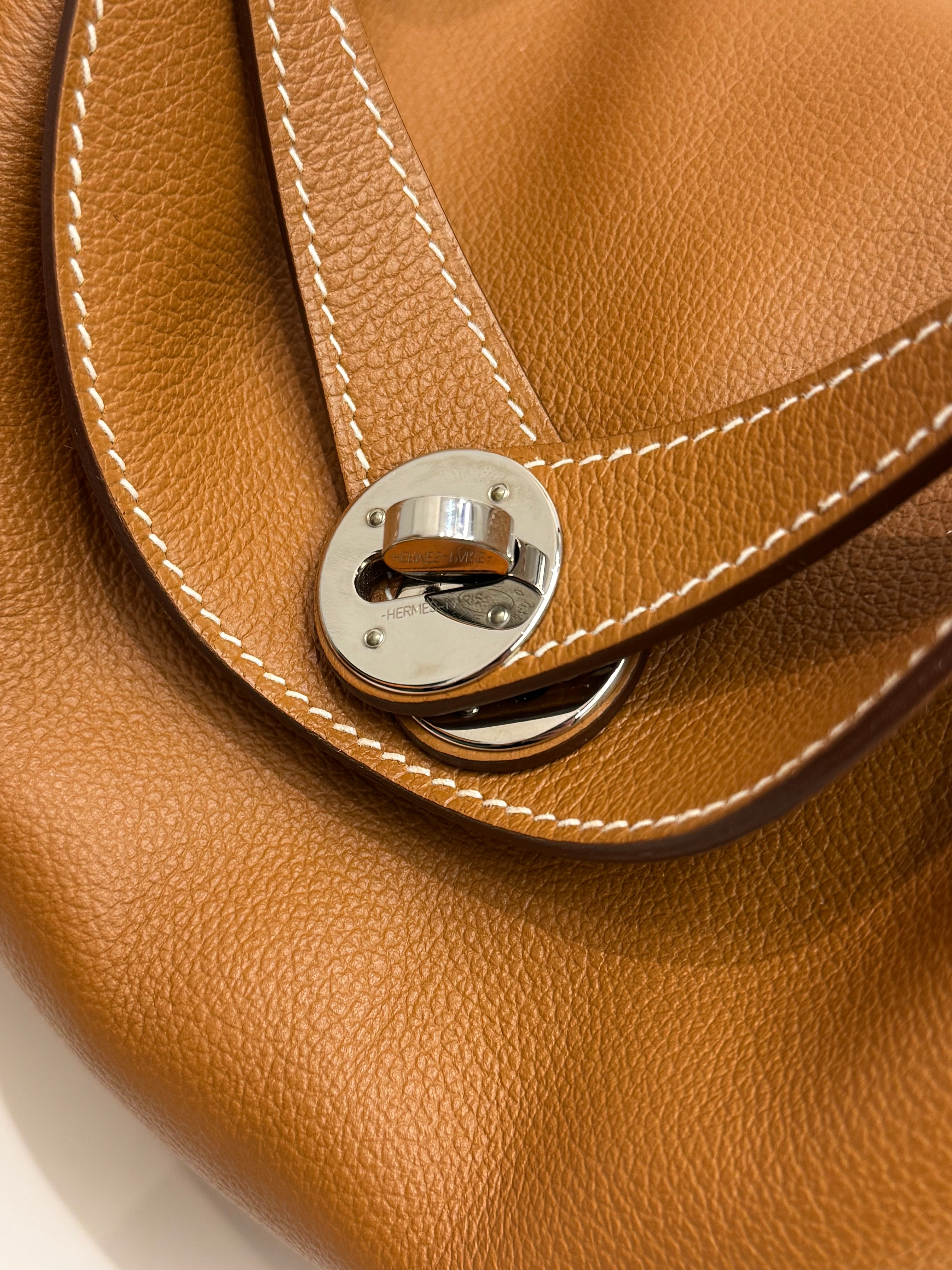 Hermes Lindy 26 Evercolor Gold STAMP D