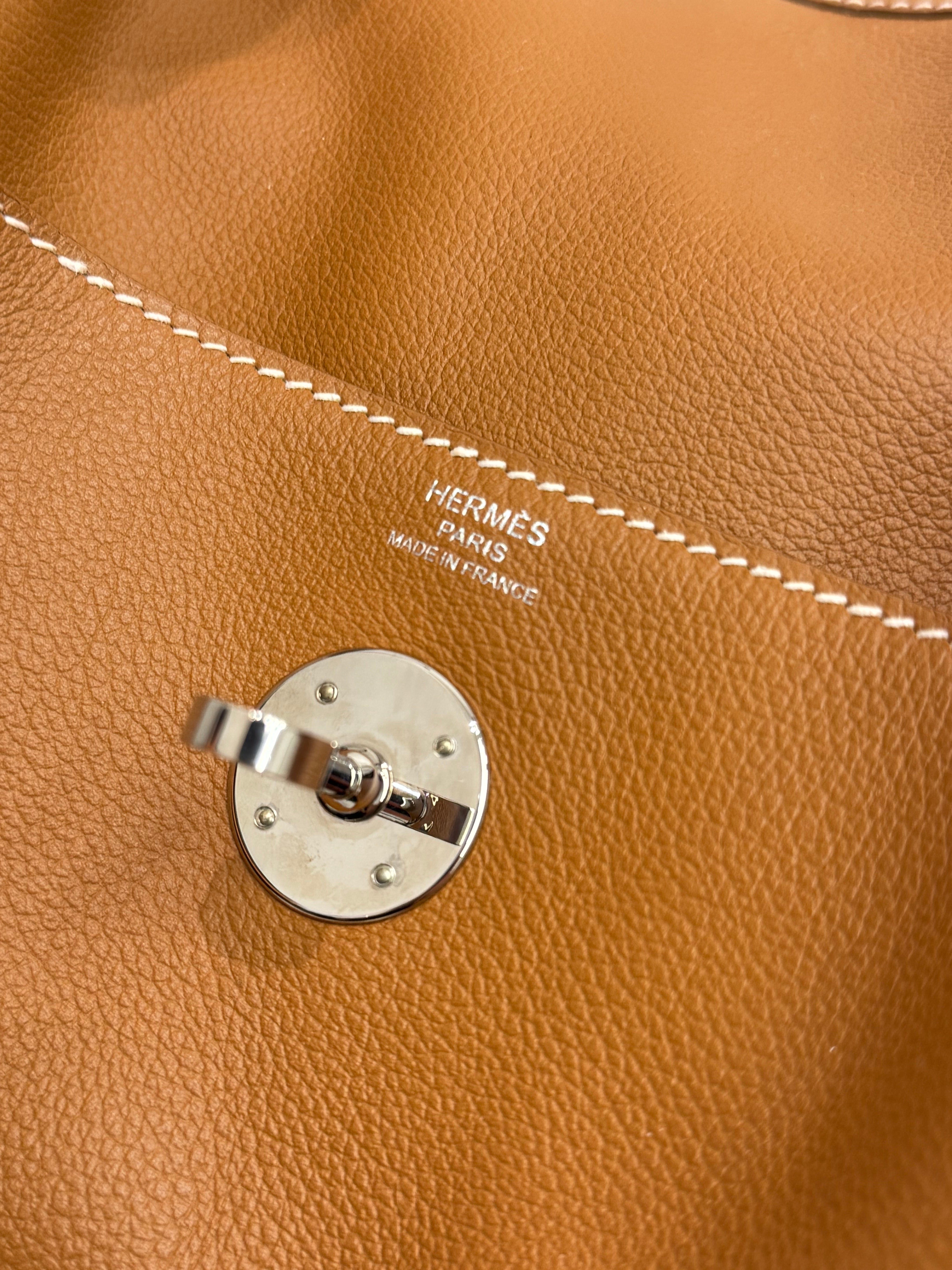 Hermes Lindy 26 Evercolor Gold STAMP D