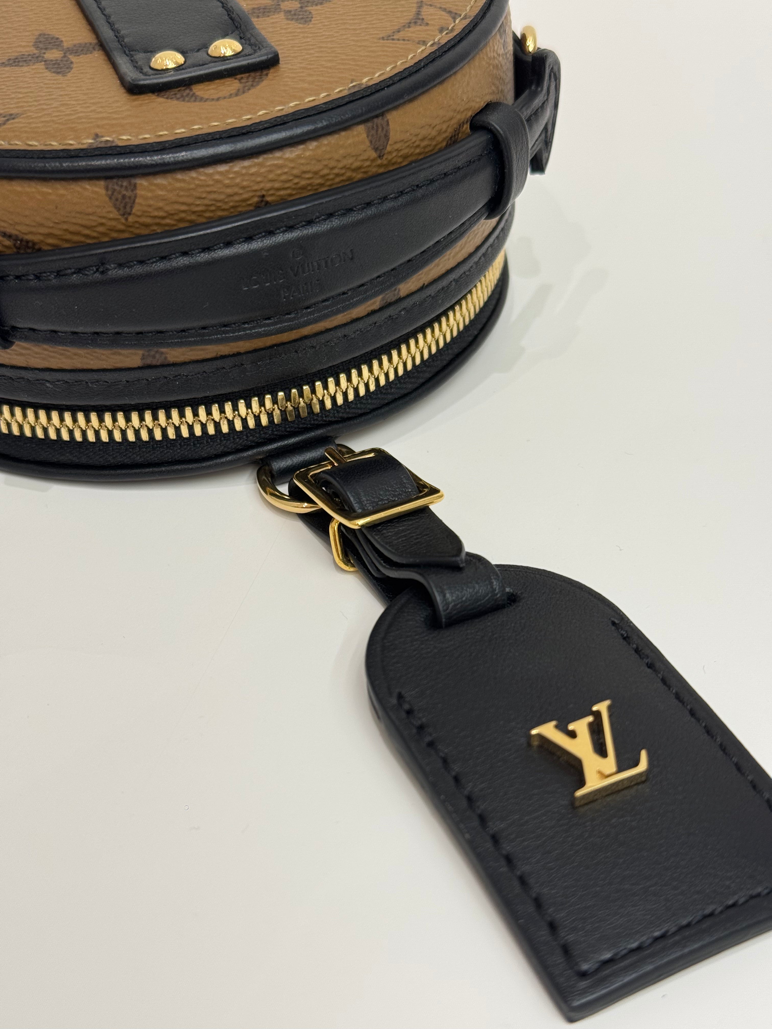 Louis Vuitton Mini Petite Boite Chapeau Reverse Monogram