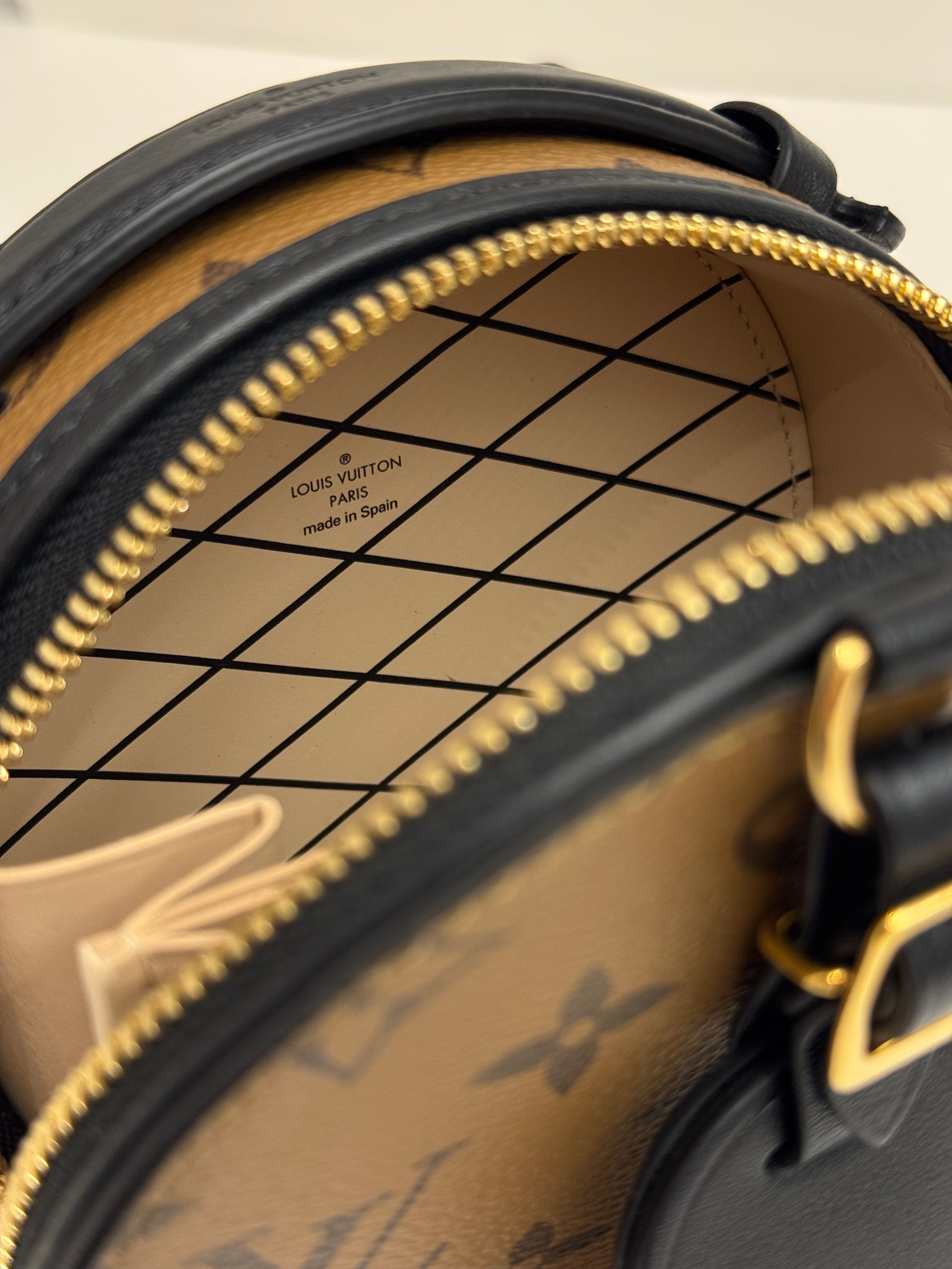 Louis Vuitton Mini Petite Boite Chapeau Reverse Monogram