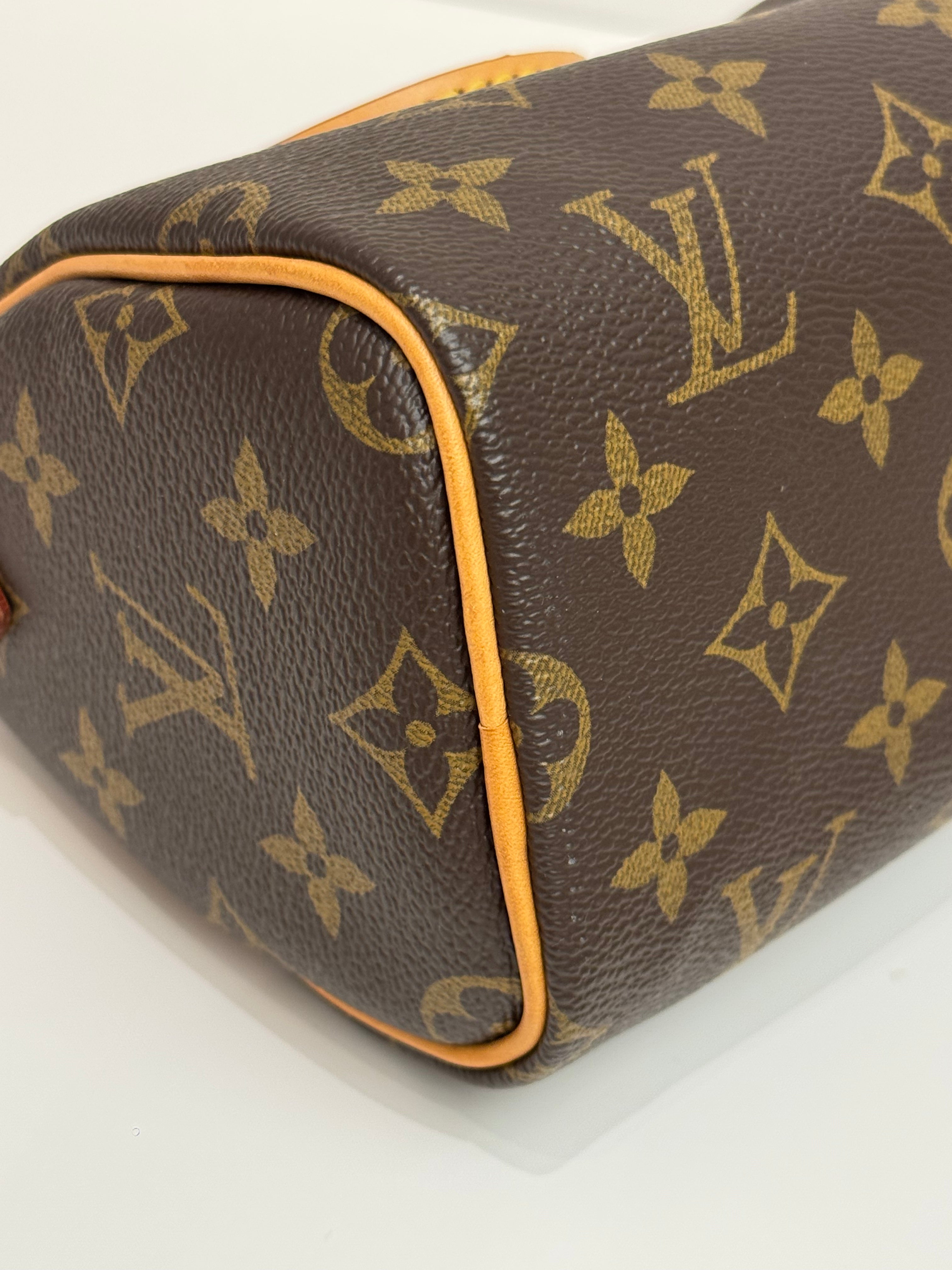 Louis Vuitton Nano Speedy Monogram (Old Version)