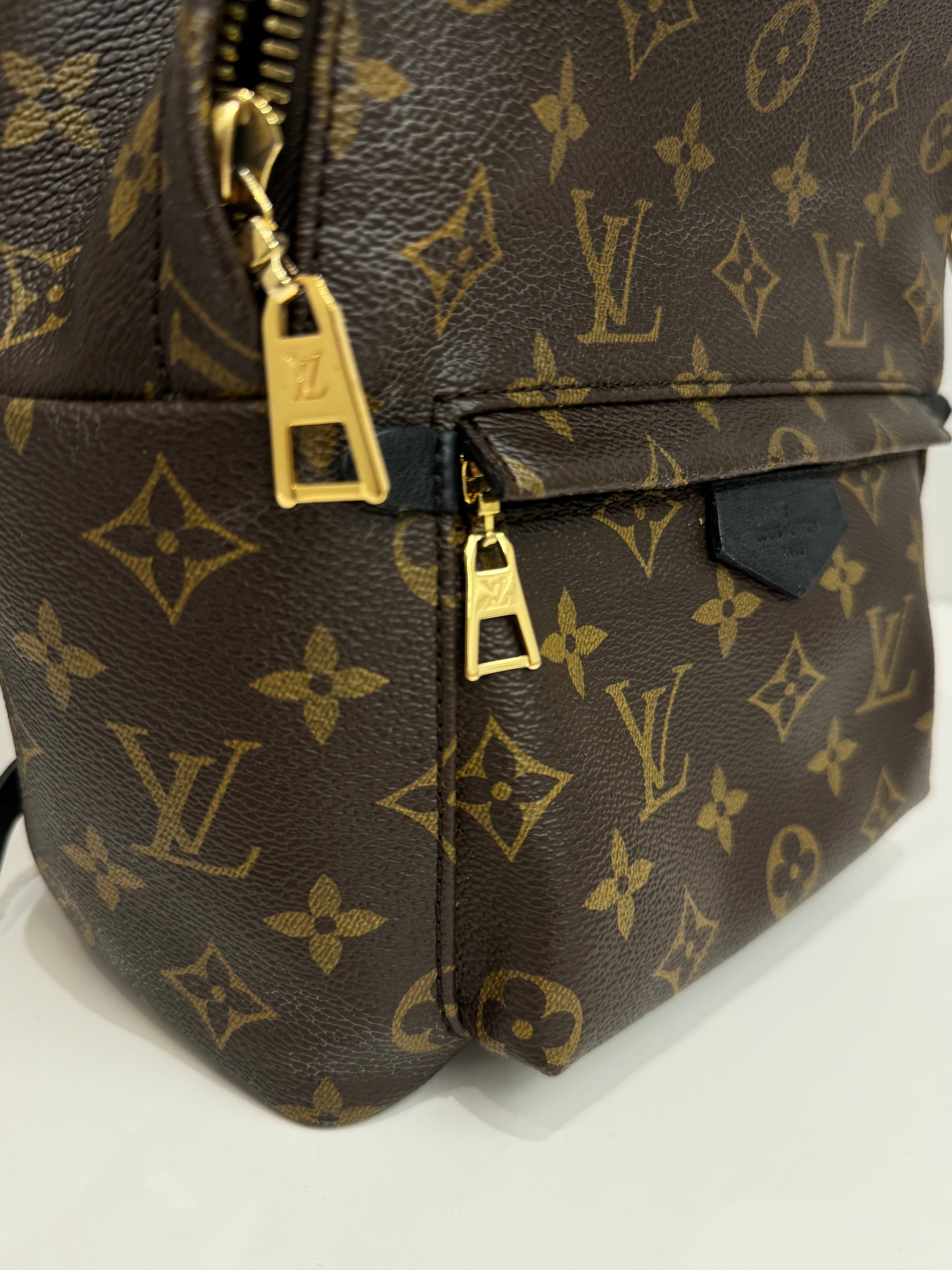 louis vuitton backpack with zipper Louis Vuitton Palm Spring Backpack MM Monogram – Milan Luxe