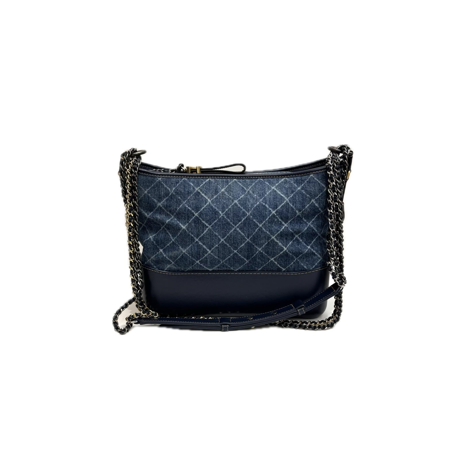 Chanel Gabrielle Hobo Bag Denim Blue