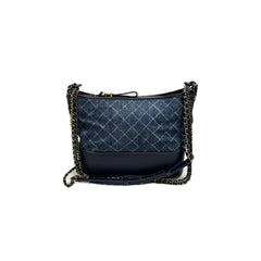 Chanel Gabrielle Hobo Bag Denim Blue