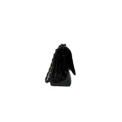 Chanel Jumbo Classic Double Flap Bag Patent Black
