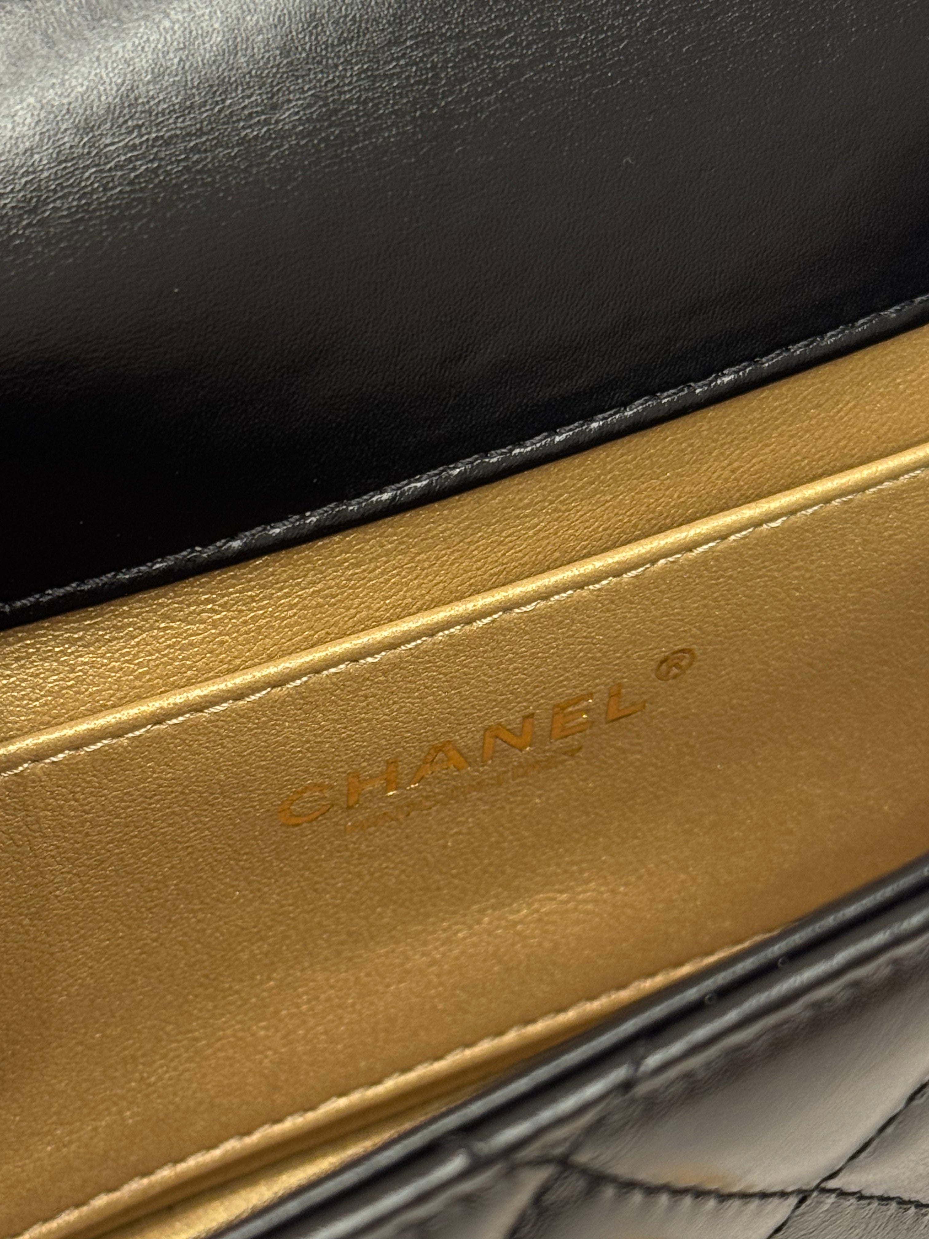Chanel Mini Perfect Fit Flap Calfskin Black (Microchip)