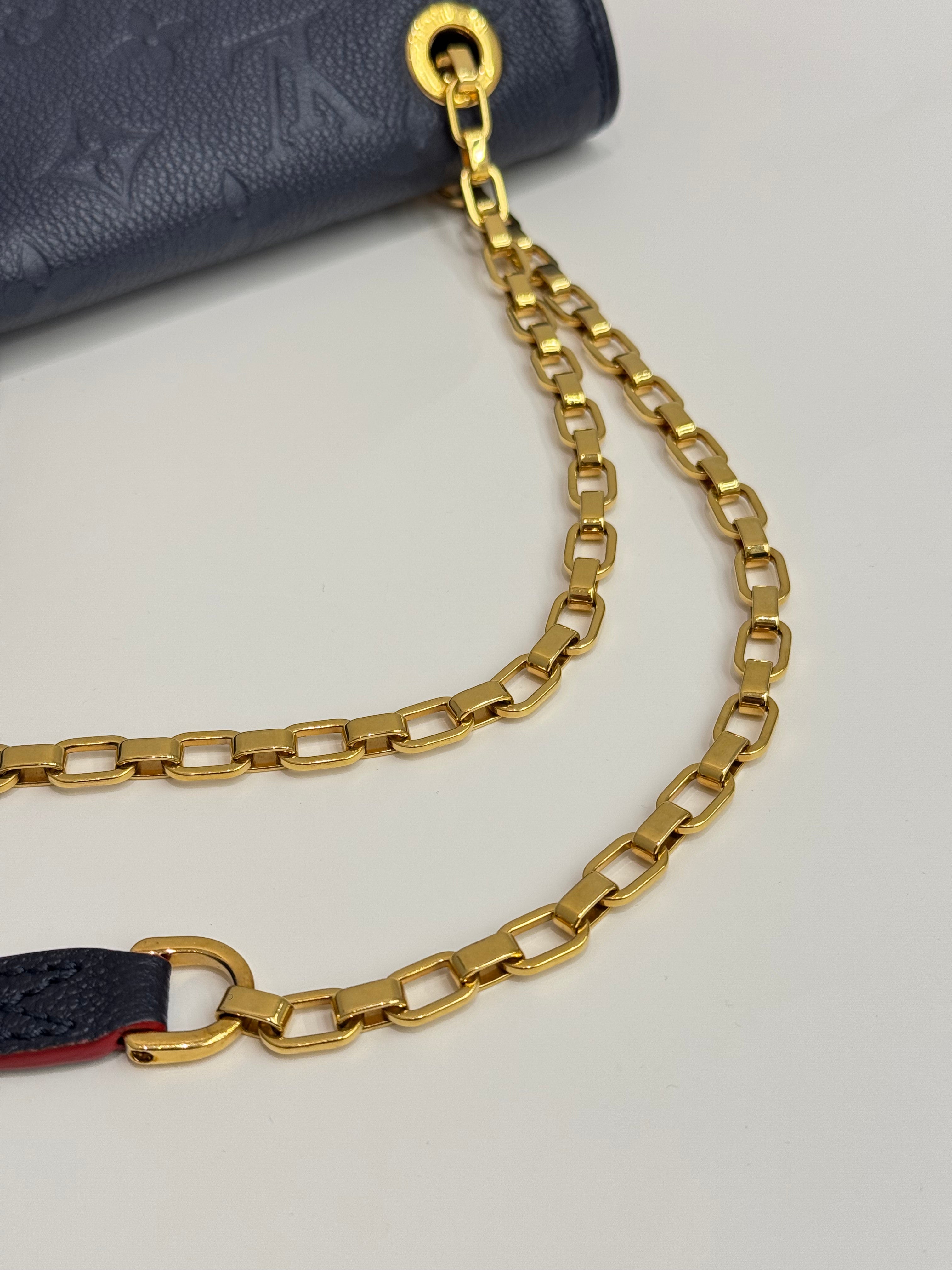 Louis Vuitton Saint Germain MM Empreinte Navy