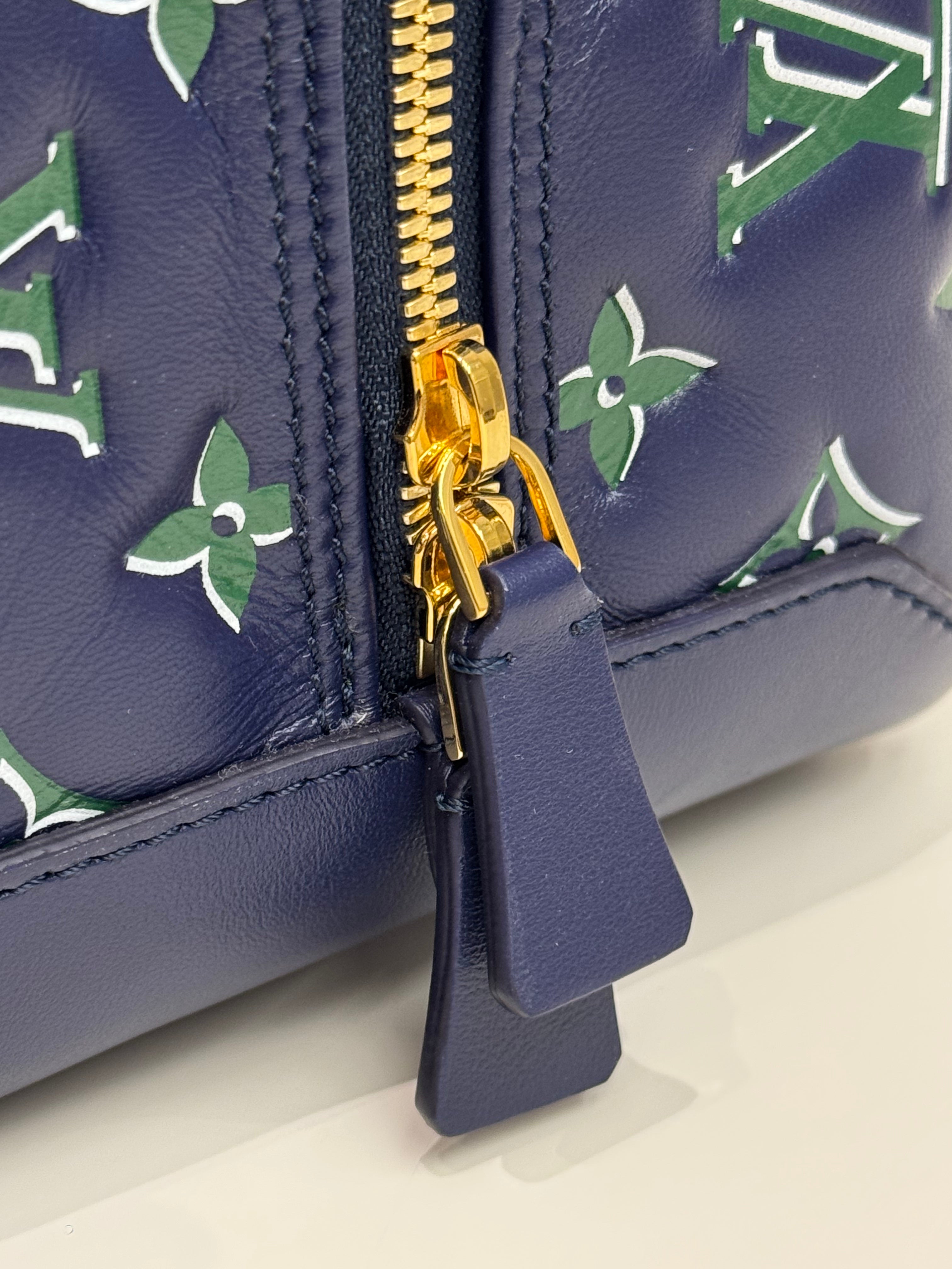 Louis Vuitton Square Bag Monogram Blue