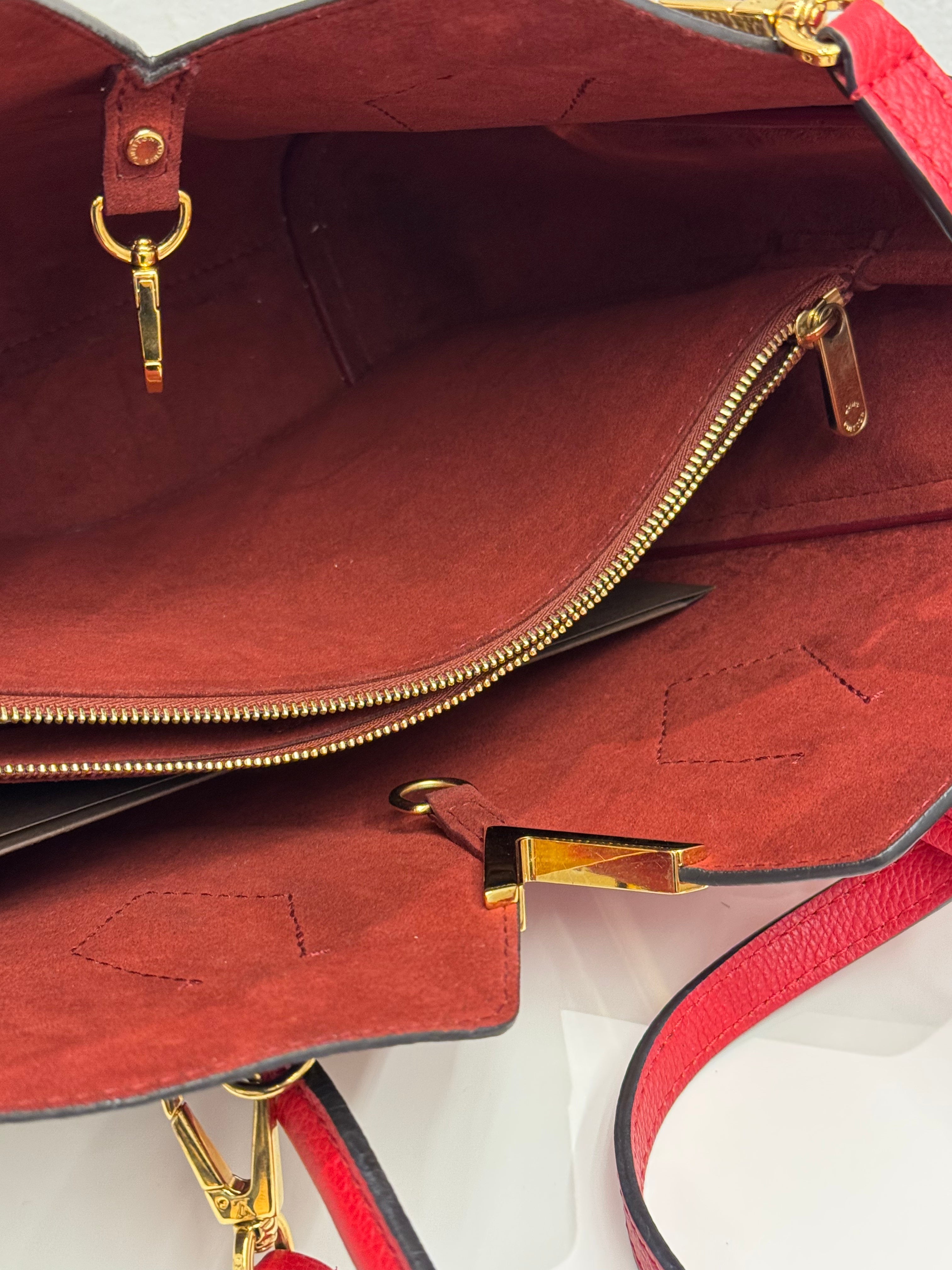 Louis Vuitton Kimono Tote PM Red/Monogram