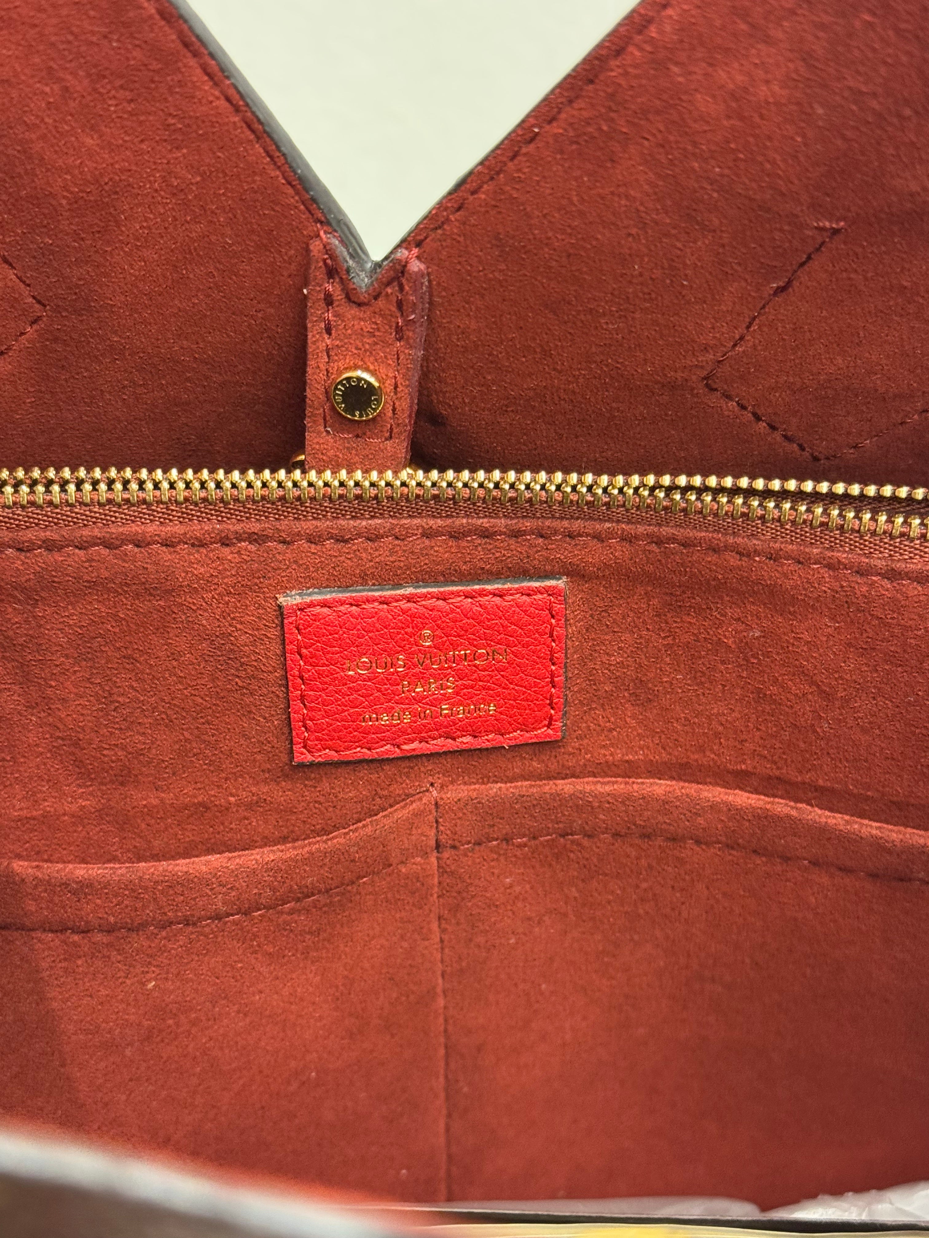 Louis Vuitton Kimono Tote PM Red/Monogram
