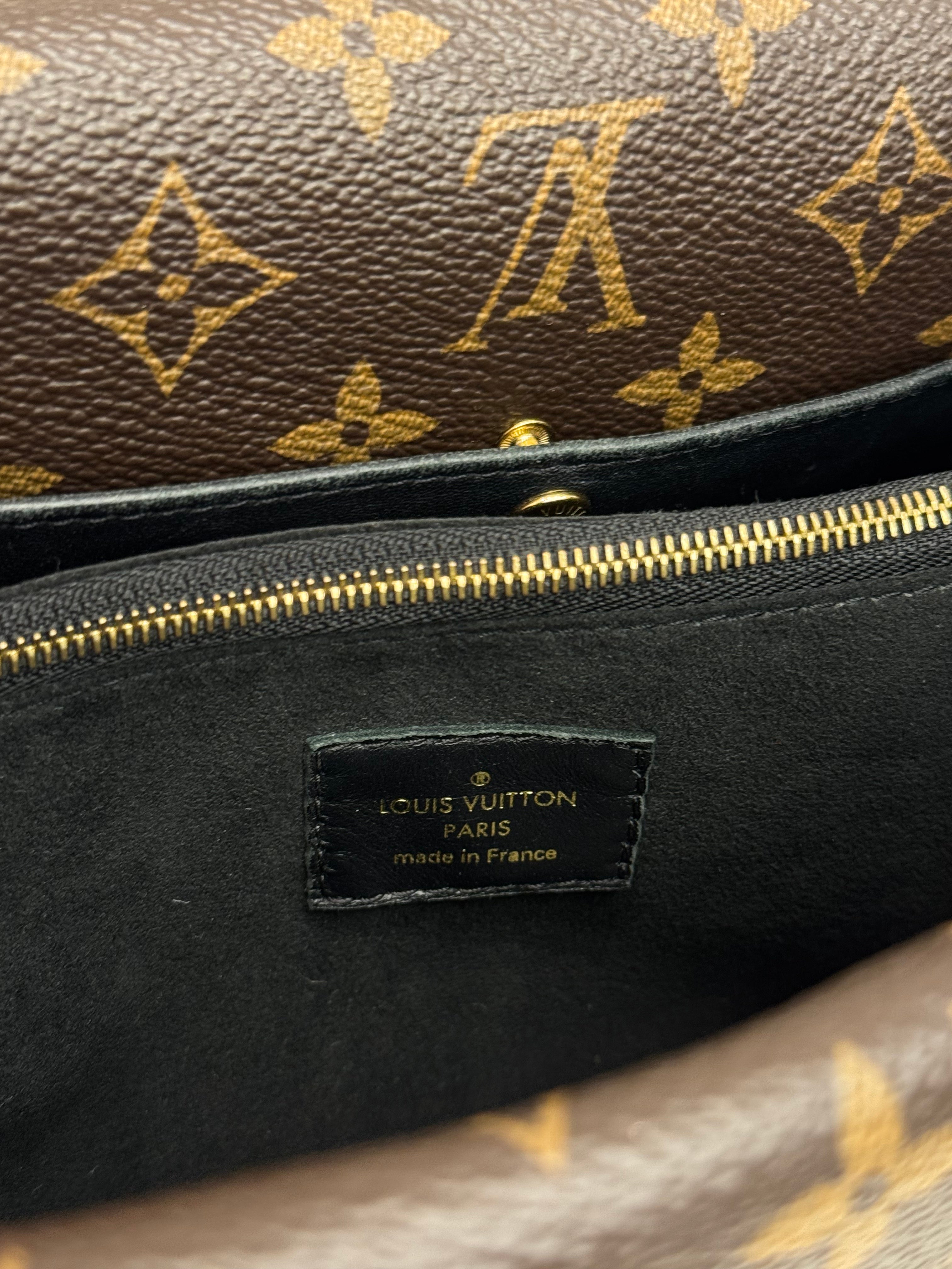 Louis Vuitton Double V Bag Monogram Black