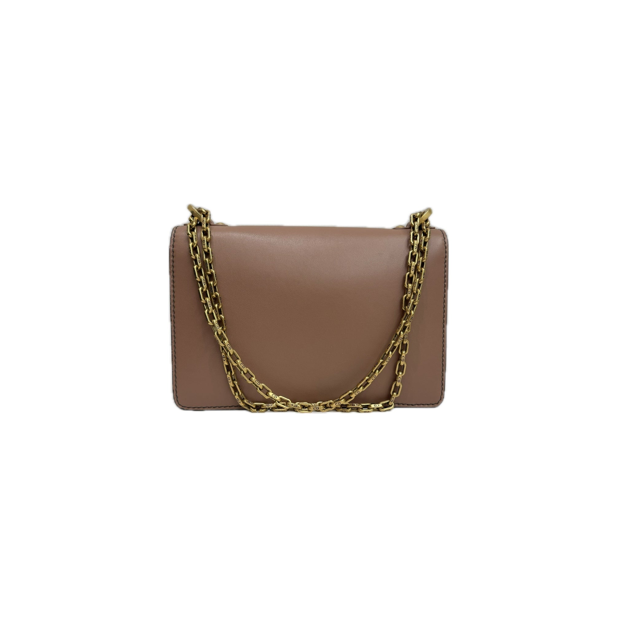 DIOR J'ADIOR Medium Flap Bag With Chain Pink