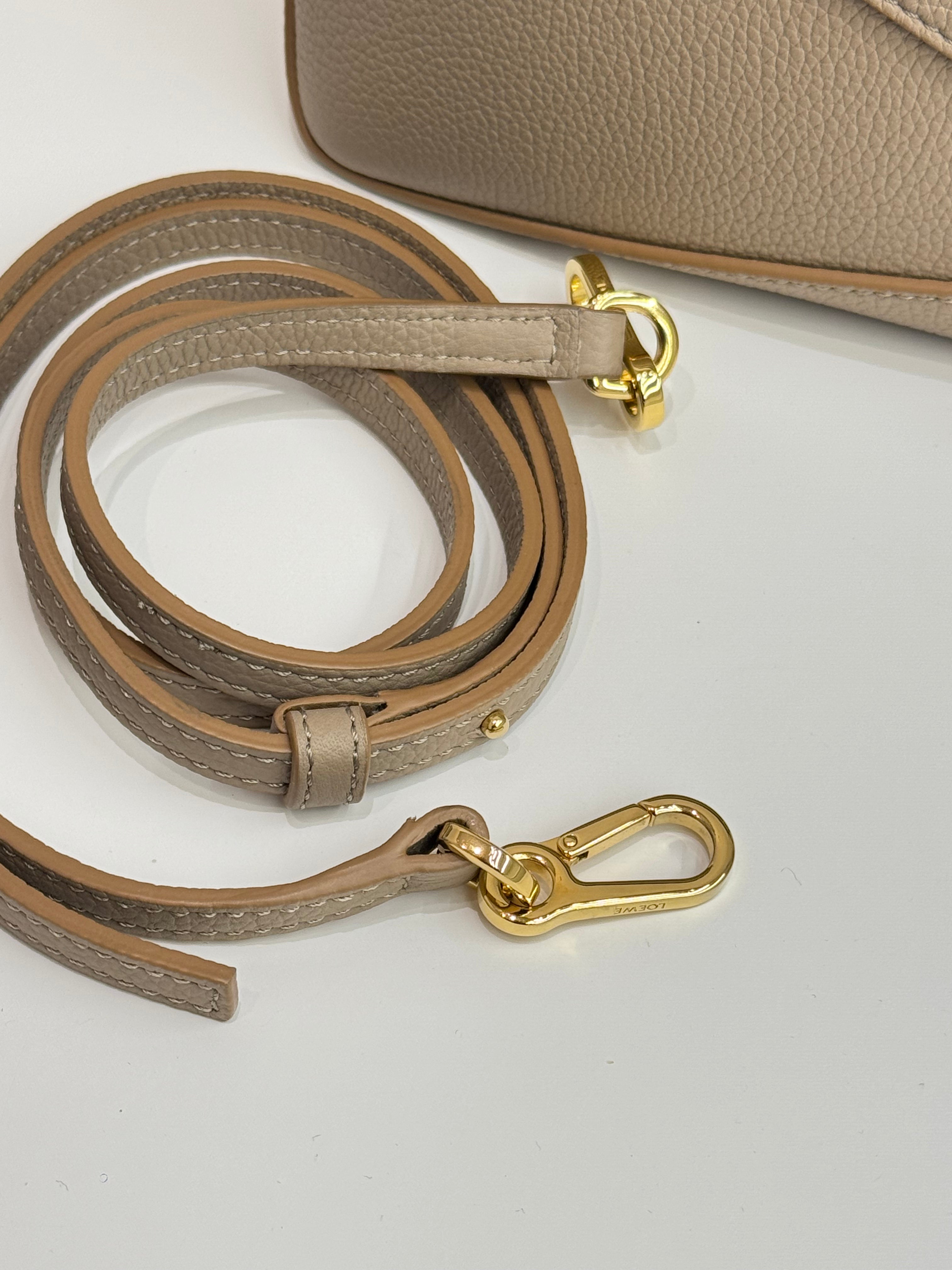 Loewe Mini Puzzle Edge Bag Soft Grained Calfskin Sand