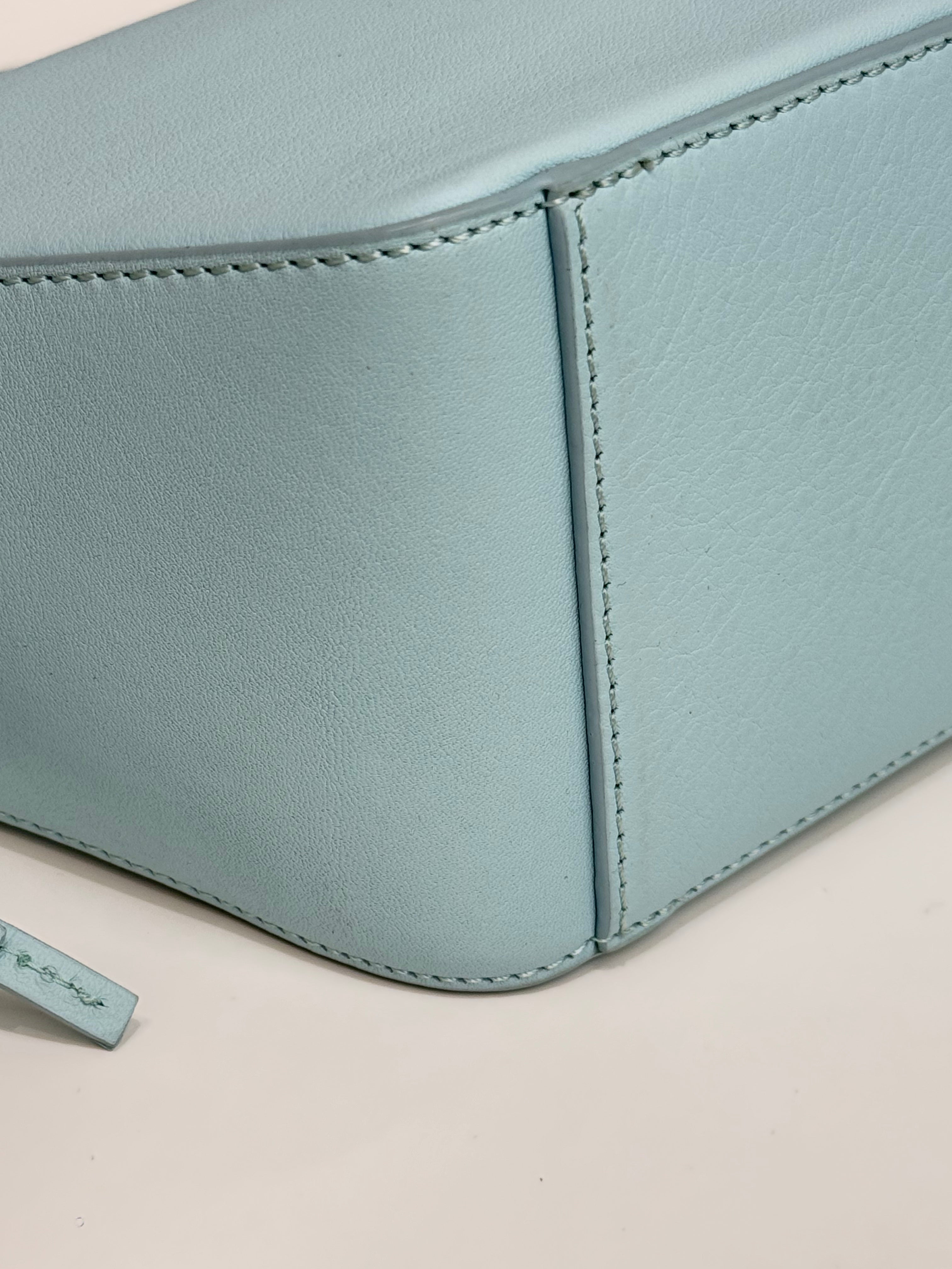 Loewe Mini Hammock Hobo in Classic Calfskin Iceberg