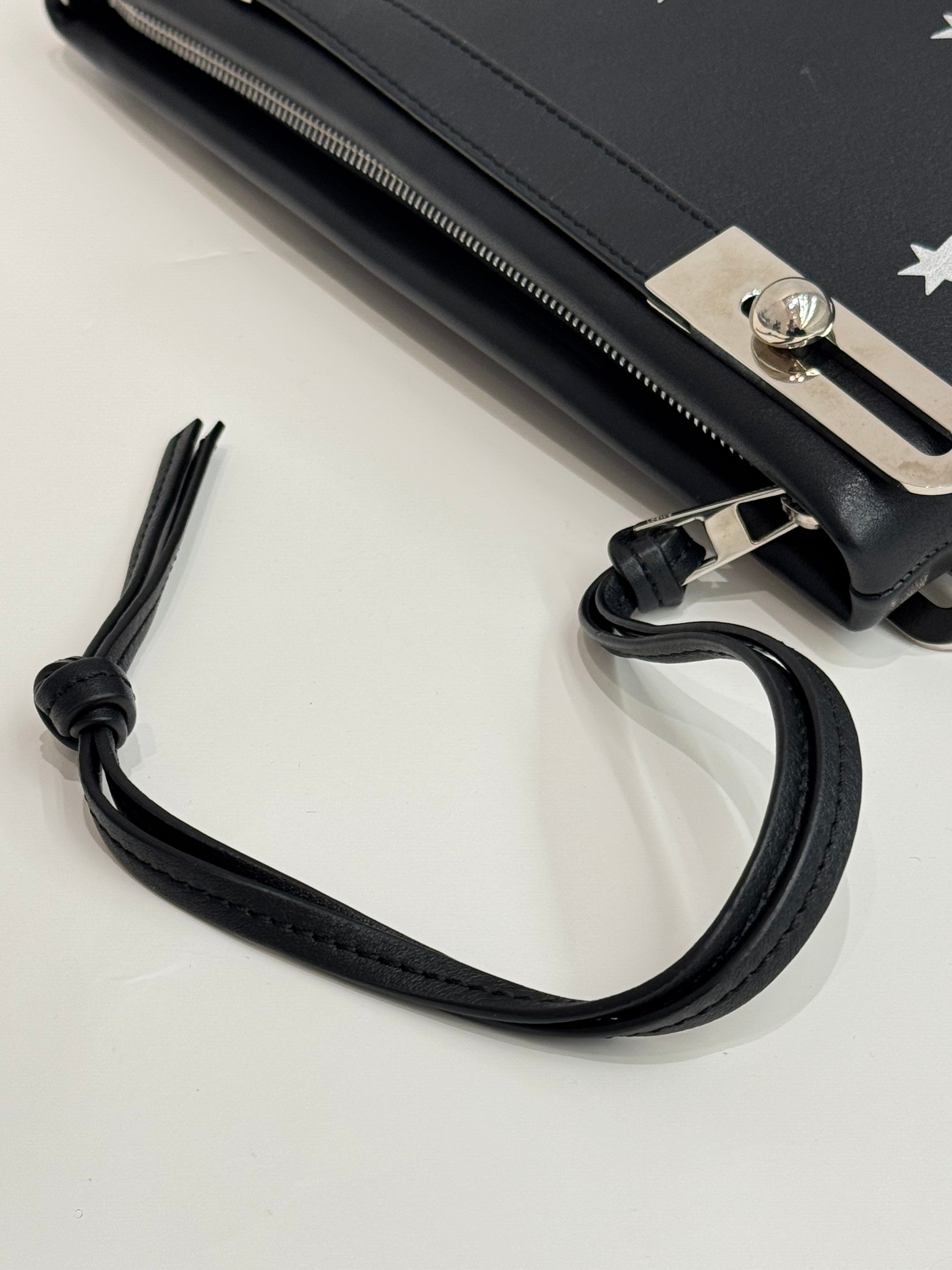 Loewe Small Missy Stars Bag Calfskin Black