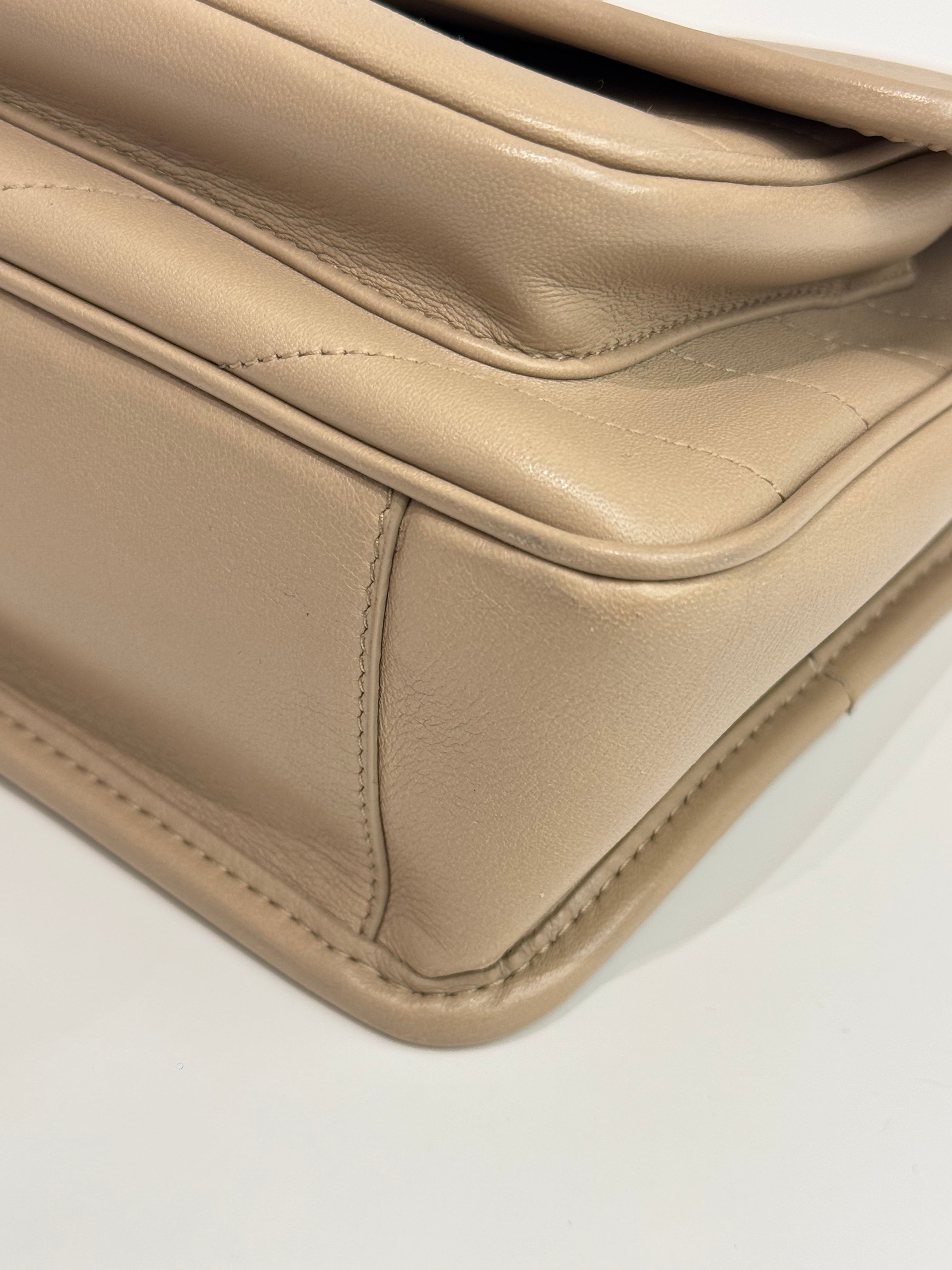 Saint Laurent Baby Niki Lambskin Beige