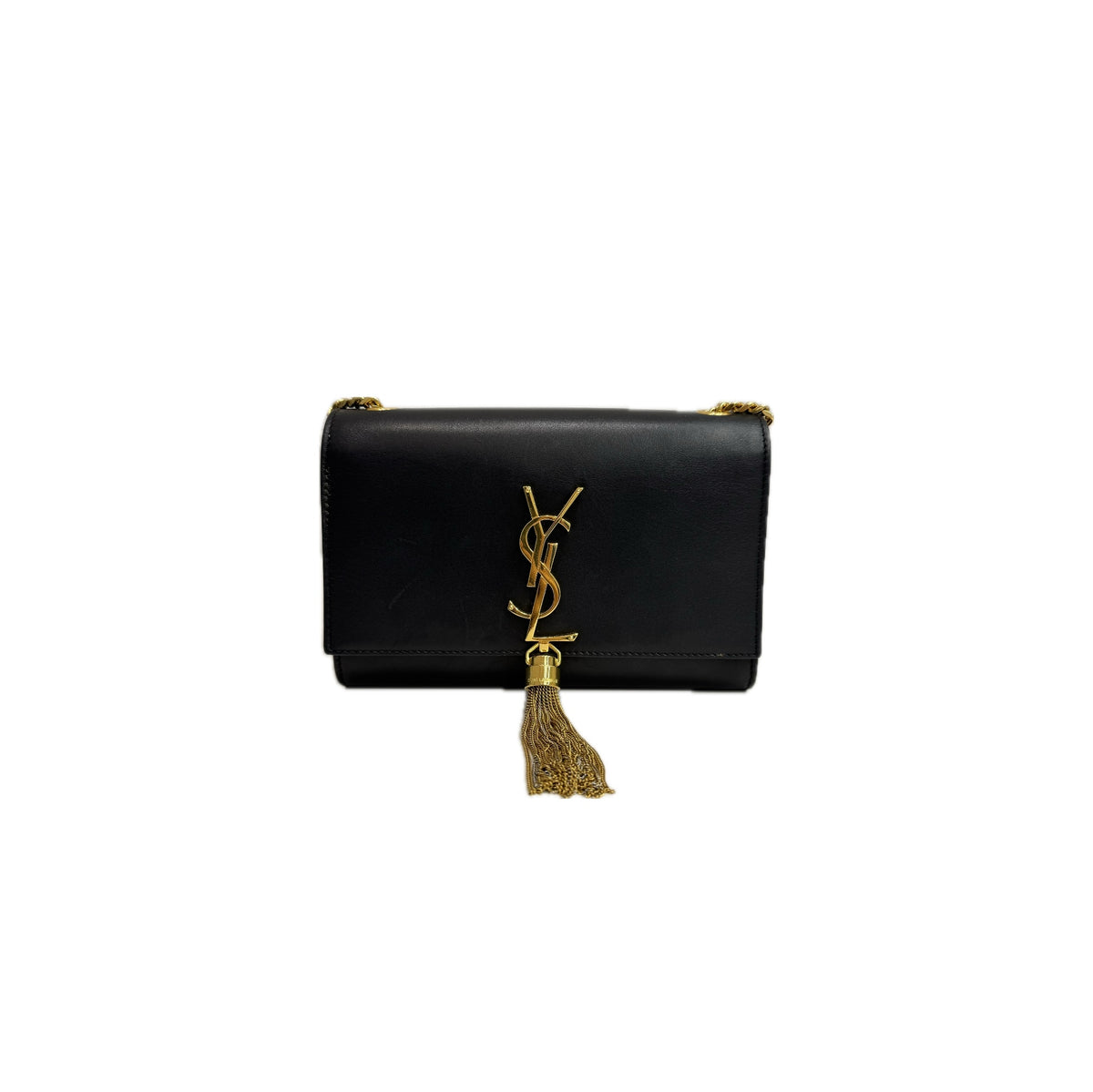 Saint Laurent Small Kate Smooth Calfskin Black