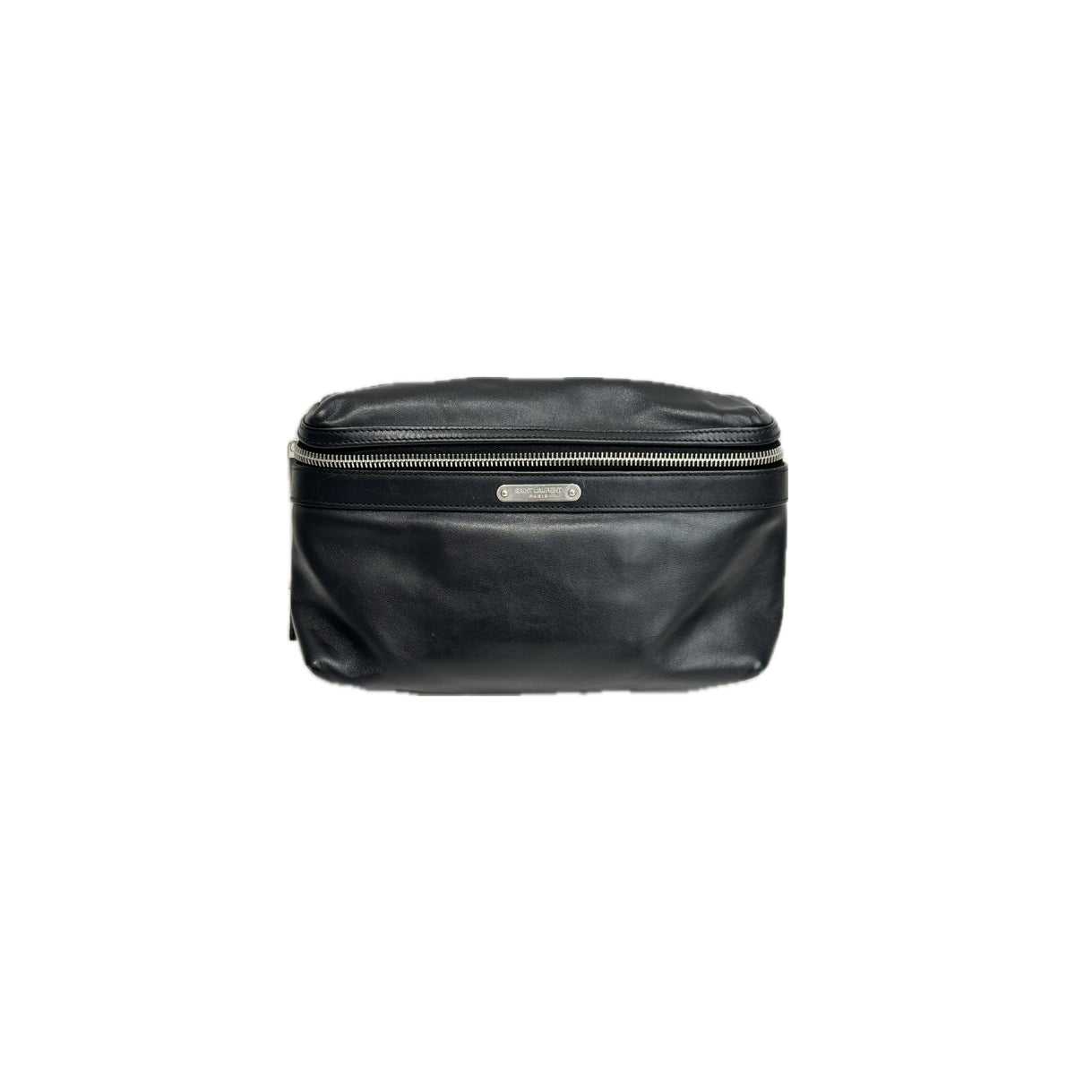 Saint Laurent City Belt Bag Calfskin Black