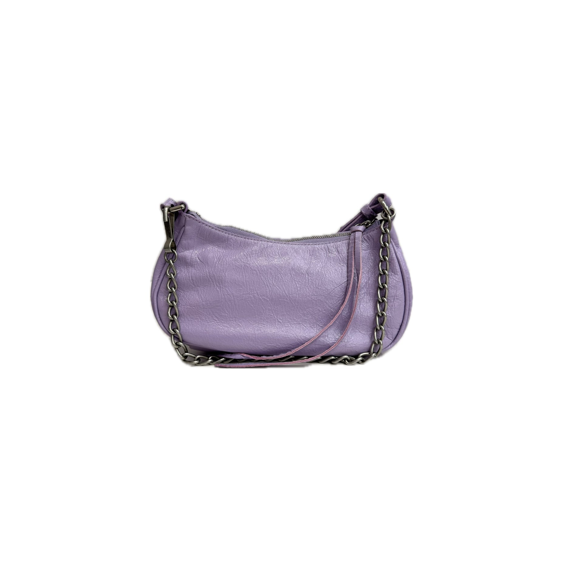 Balenciaga Mini Le Cagole with Chain Lambskin Purple