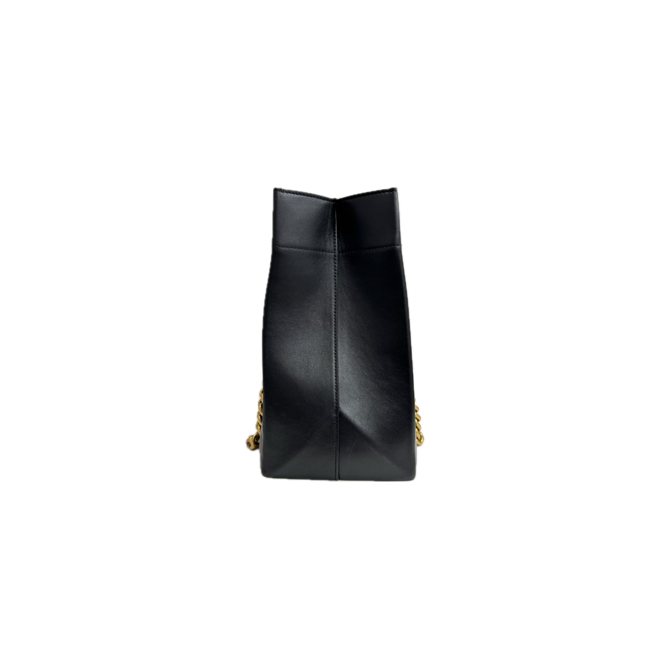Balenciaga Medium Duty Free Tote Bag Calfskin Black