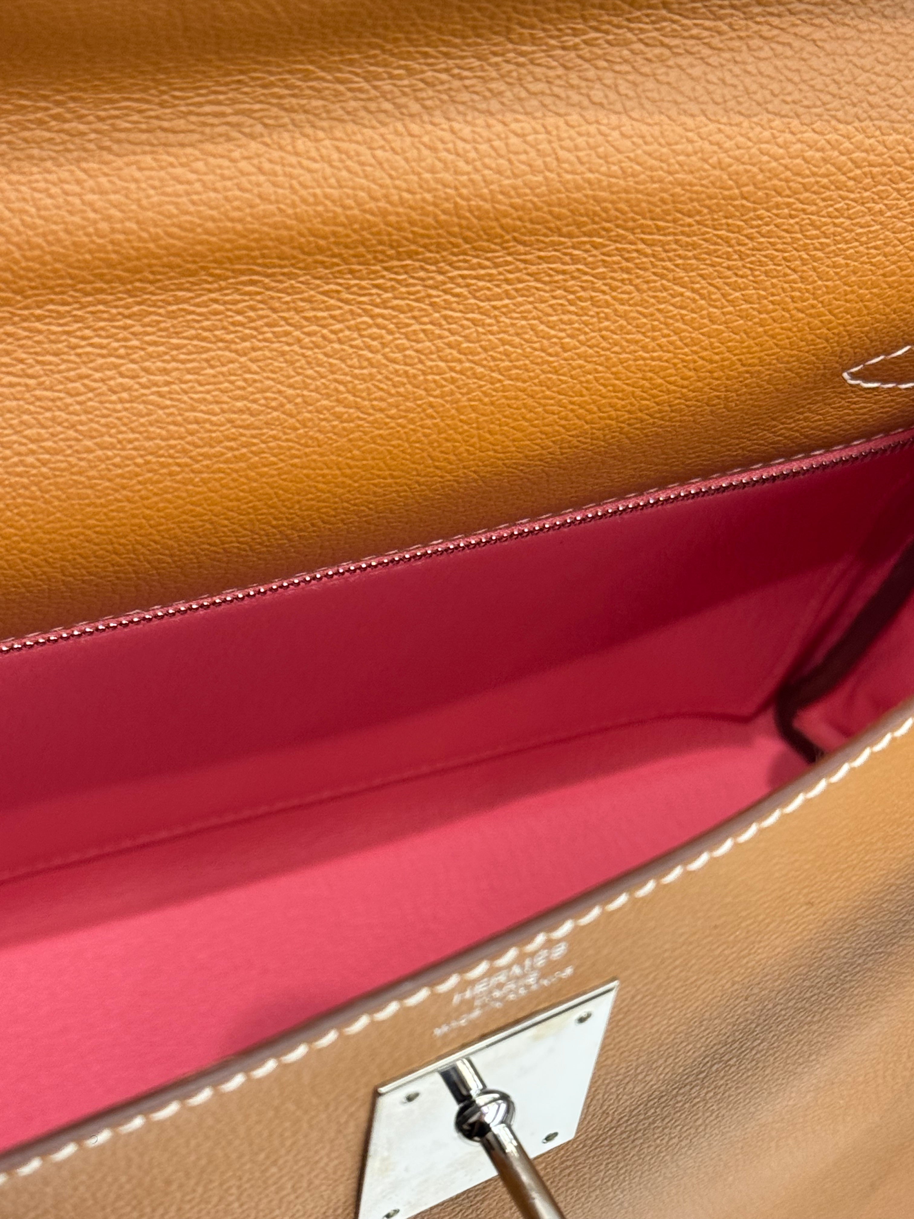 Hermes Kelly II 28 Evercolor Gold STAMP D