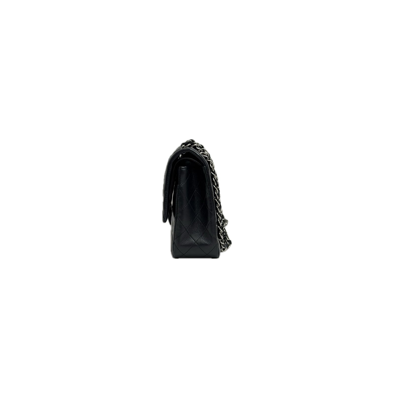 Chanel Medium Classic Double Flap Bag Lambskin Black