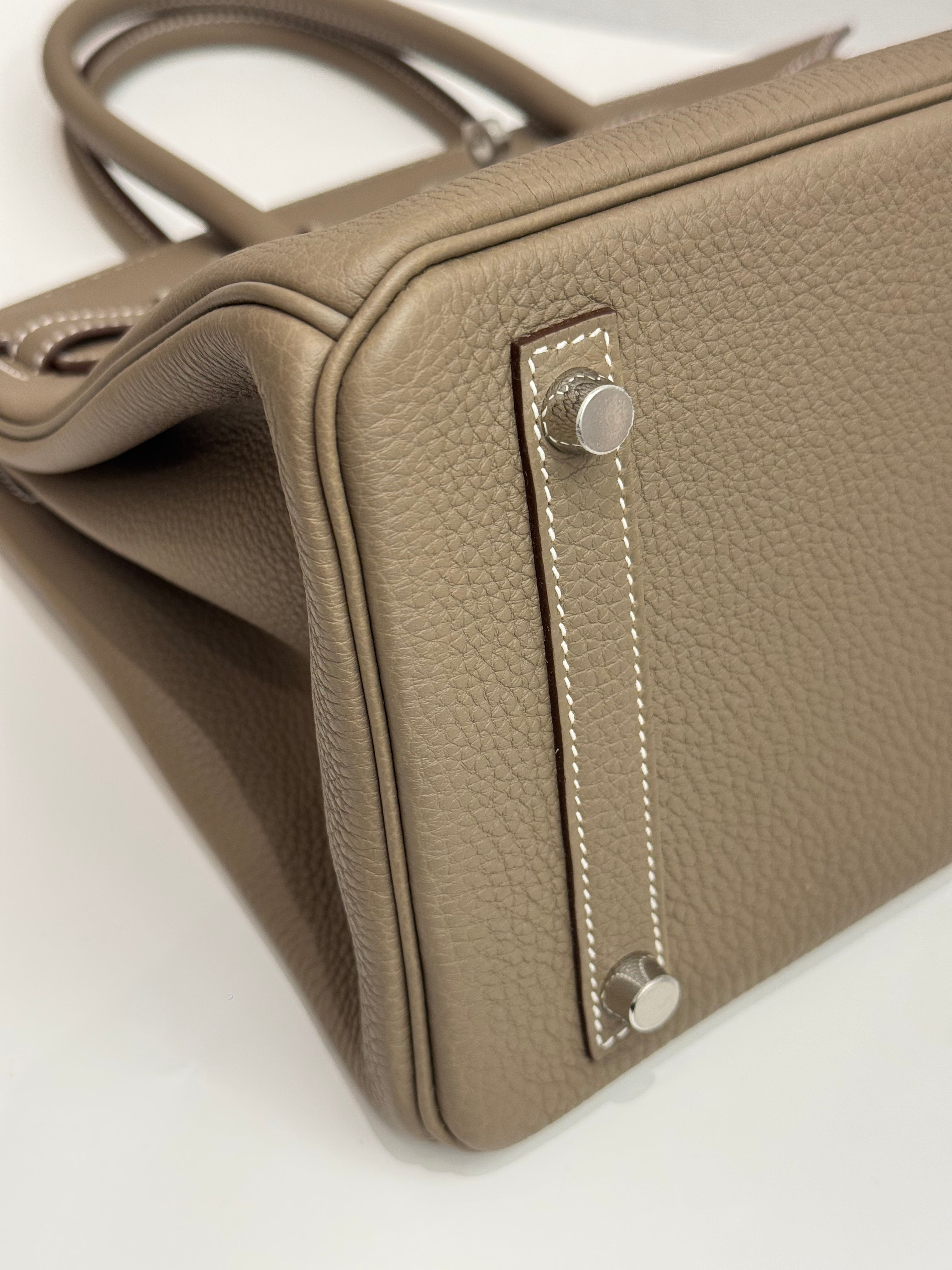 Hermes Birkin 30 Togo Etoupe STAMP W