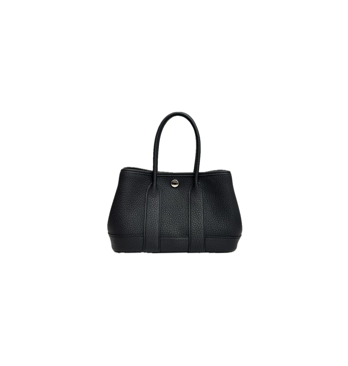 Hermes Garden Party 23 Black Negonda STAMP W
