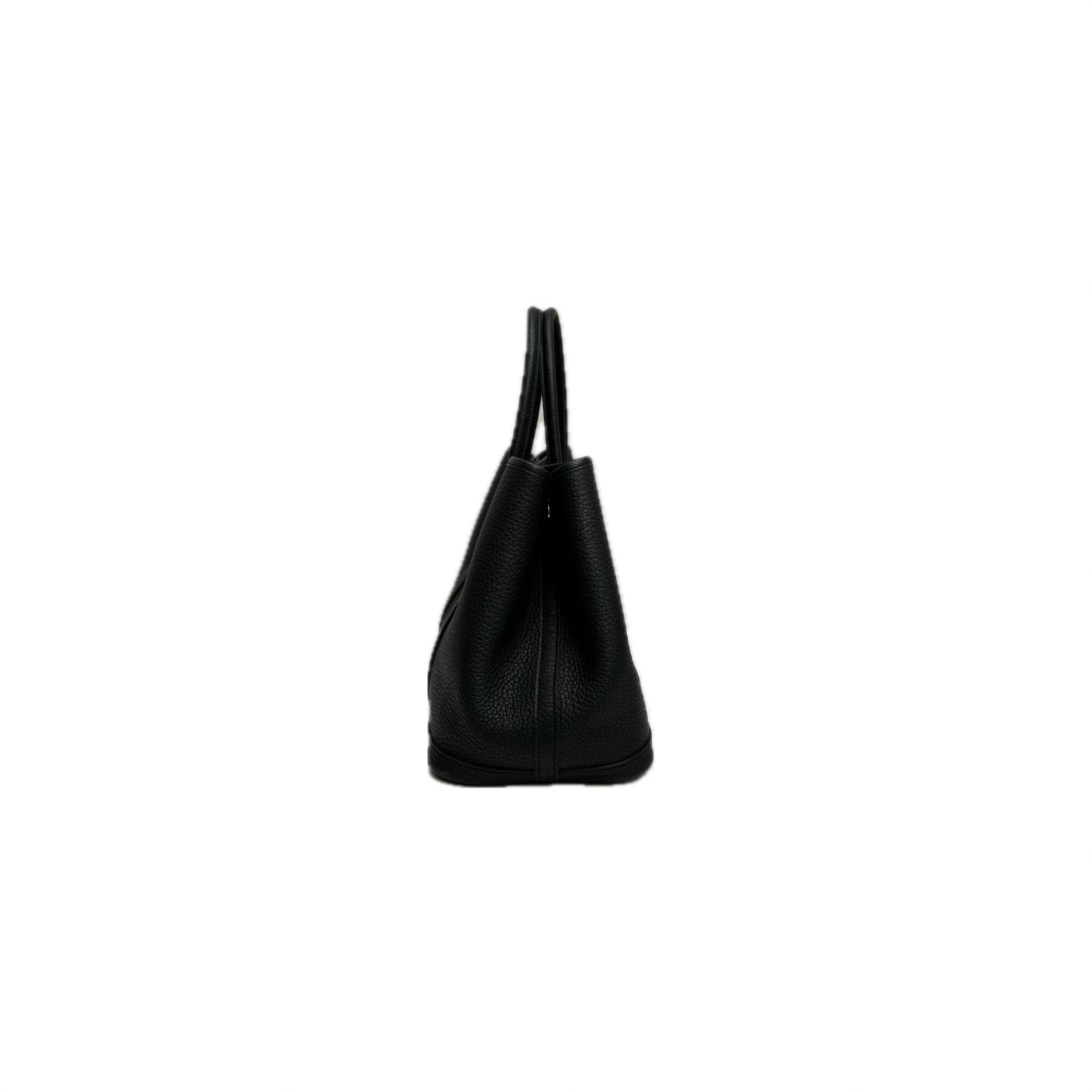 Hermes Garden Party 30 Negonda Black STAMP B