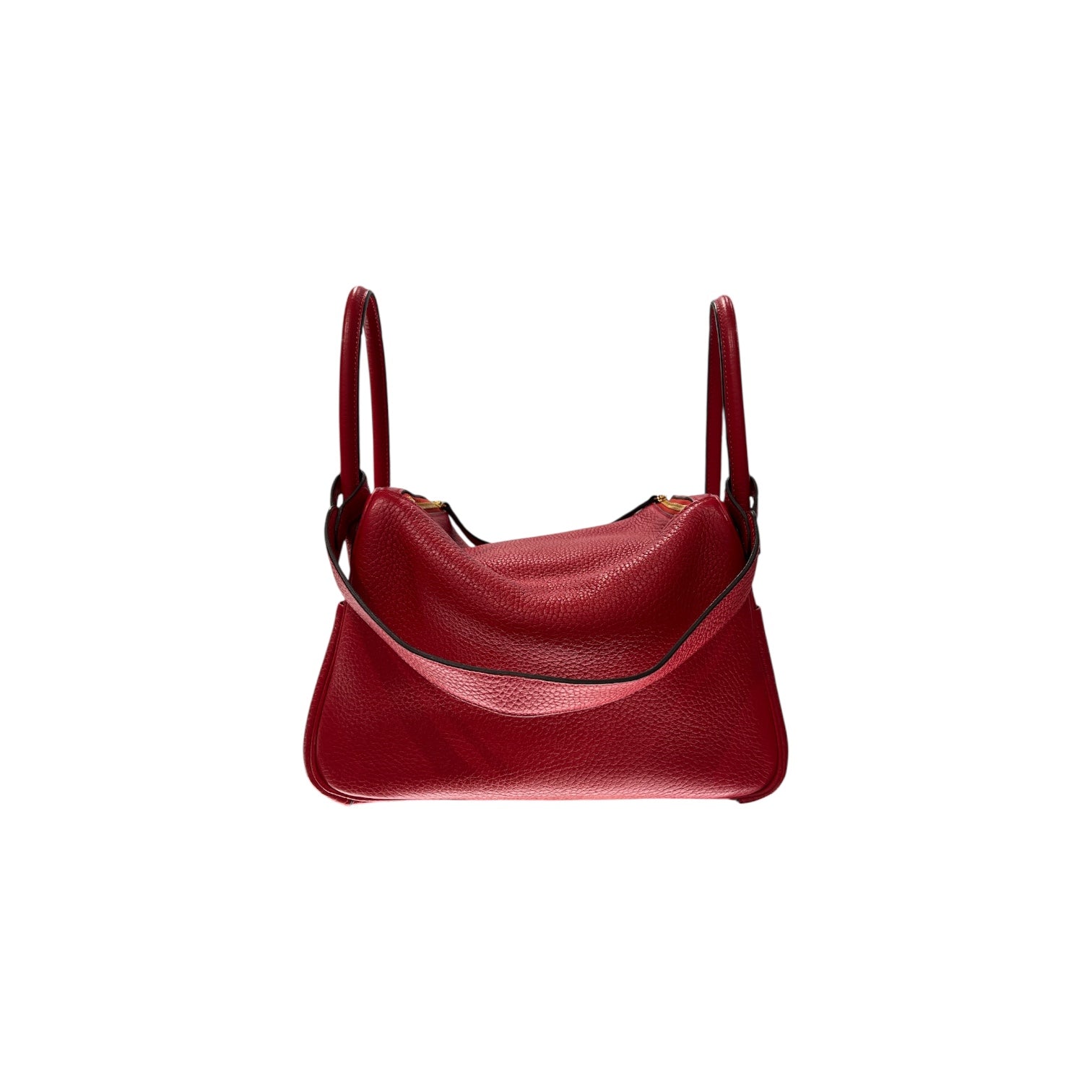Hermes Lindy 26 Clemence Rouge STAMP A
