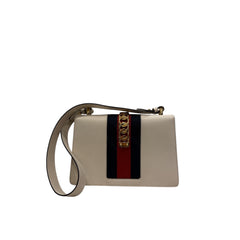 Gucci Medium Sylvie Bag Calfskin White