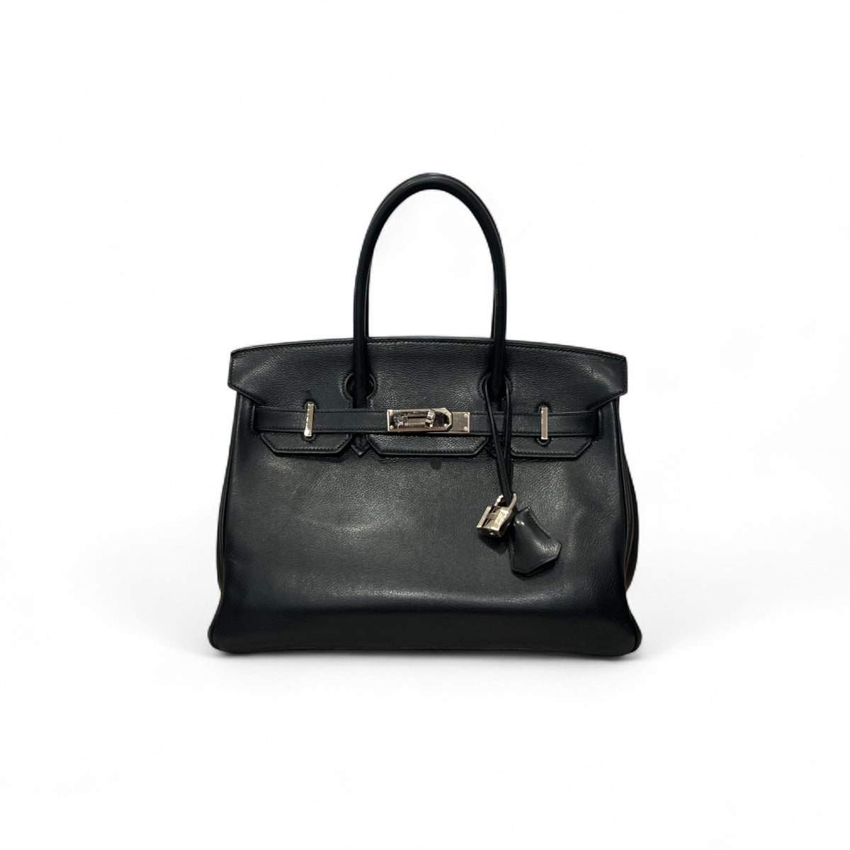 Hermes Birkin 30 Evercolor Black SQUARE K