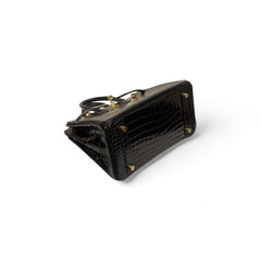 Hermes Birkin 25 Alligator Noir STAMP Y