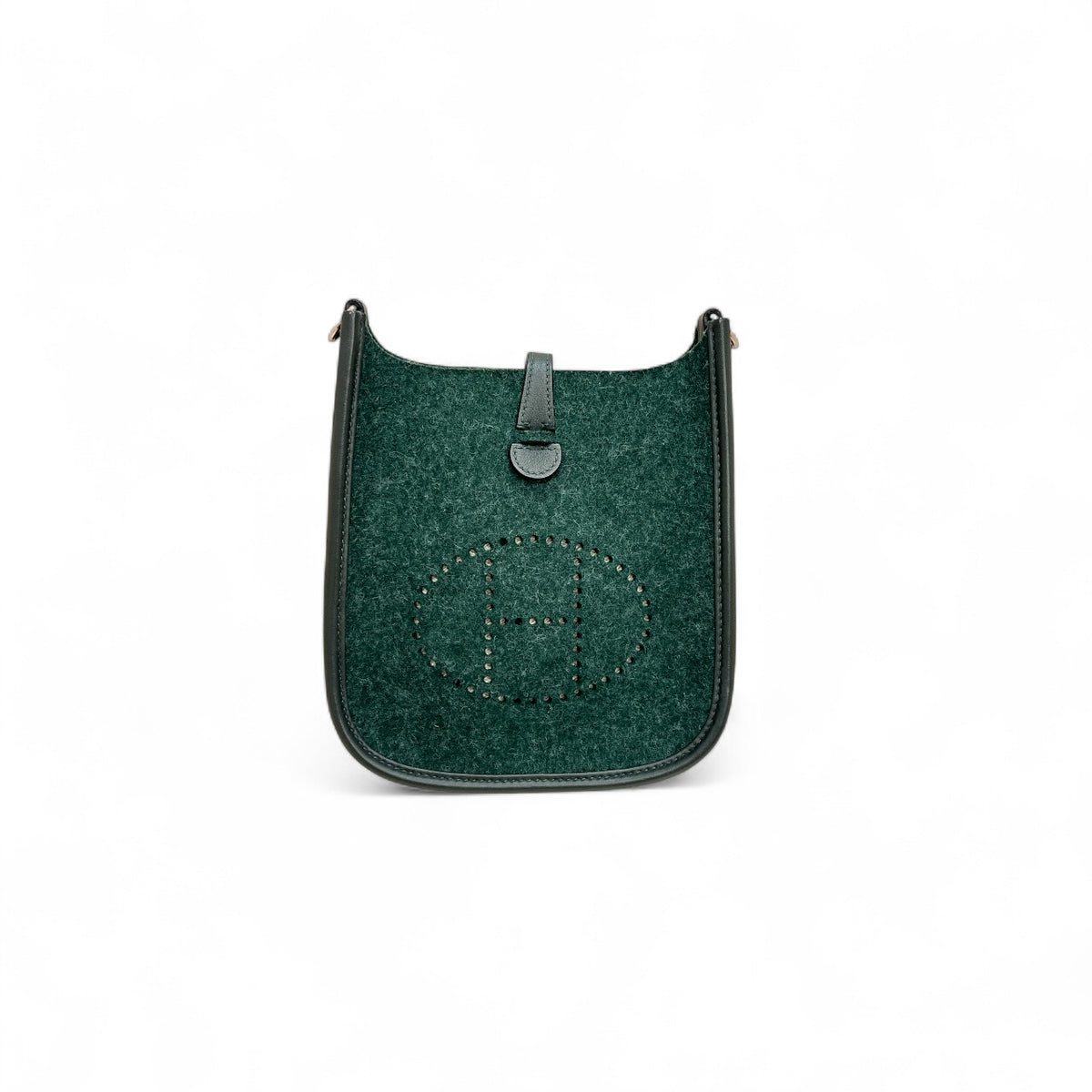 Hermes Mini Evelyne vert Anglais/ Vert Fonce STAMP D