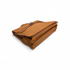 Hermes Kelly Depeche 38 Gold Taurillon Clemence SQUARE D