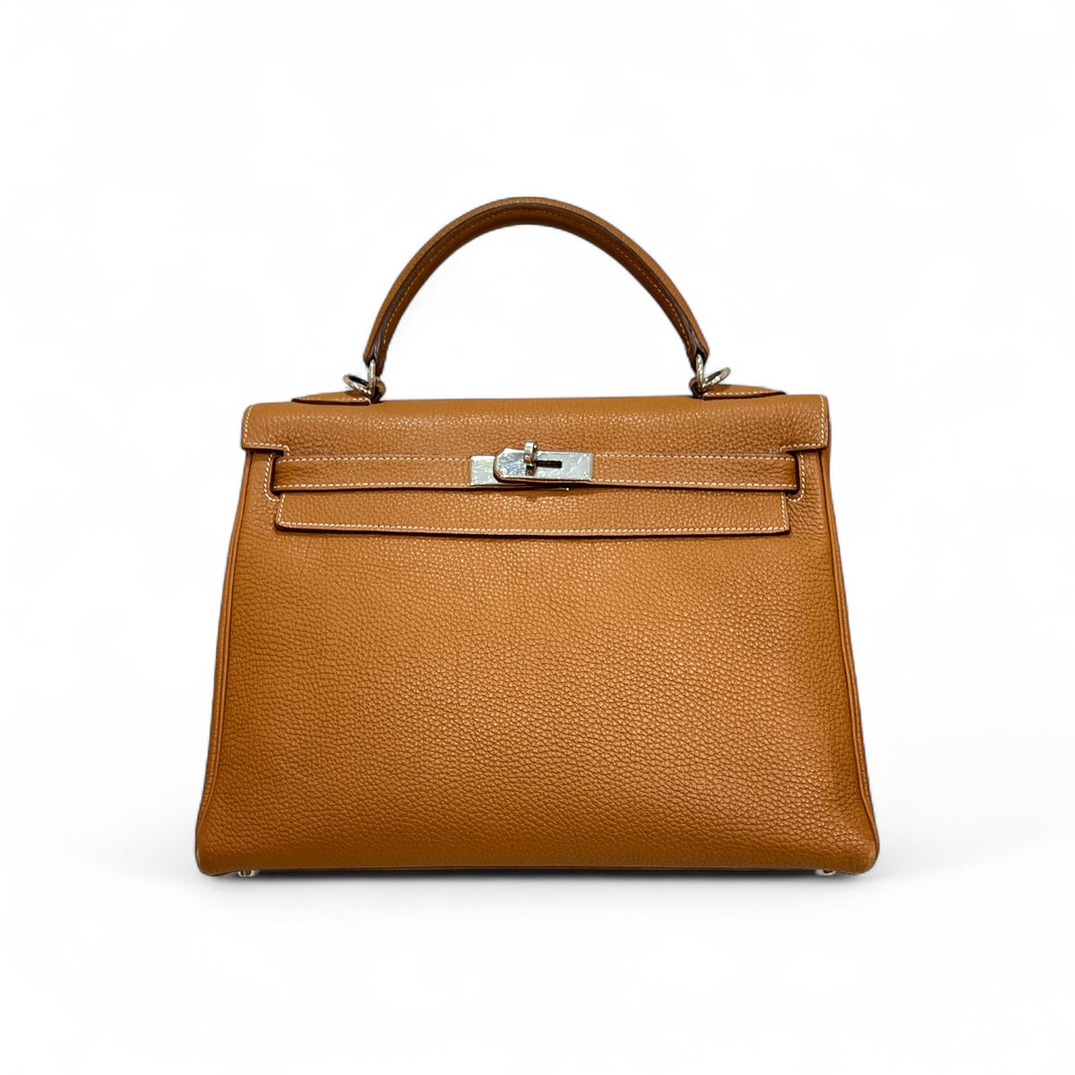 Hermes Kelly 32 Togo Gold SQUARE L