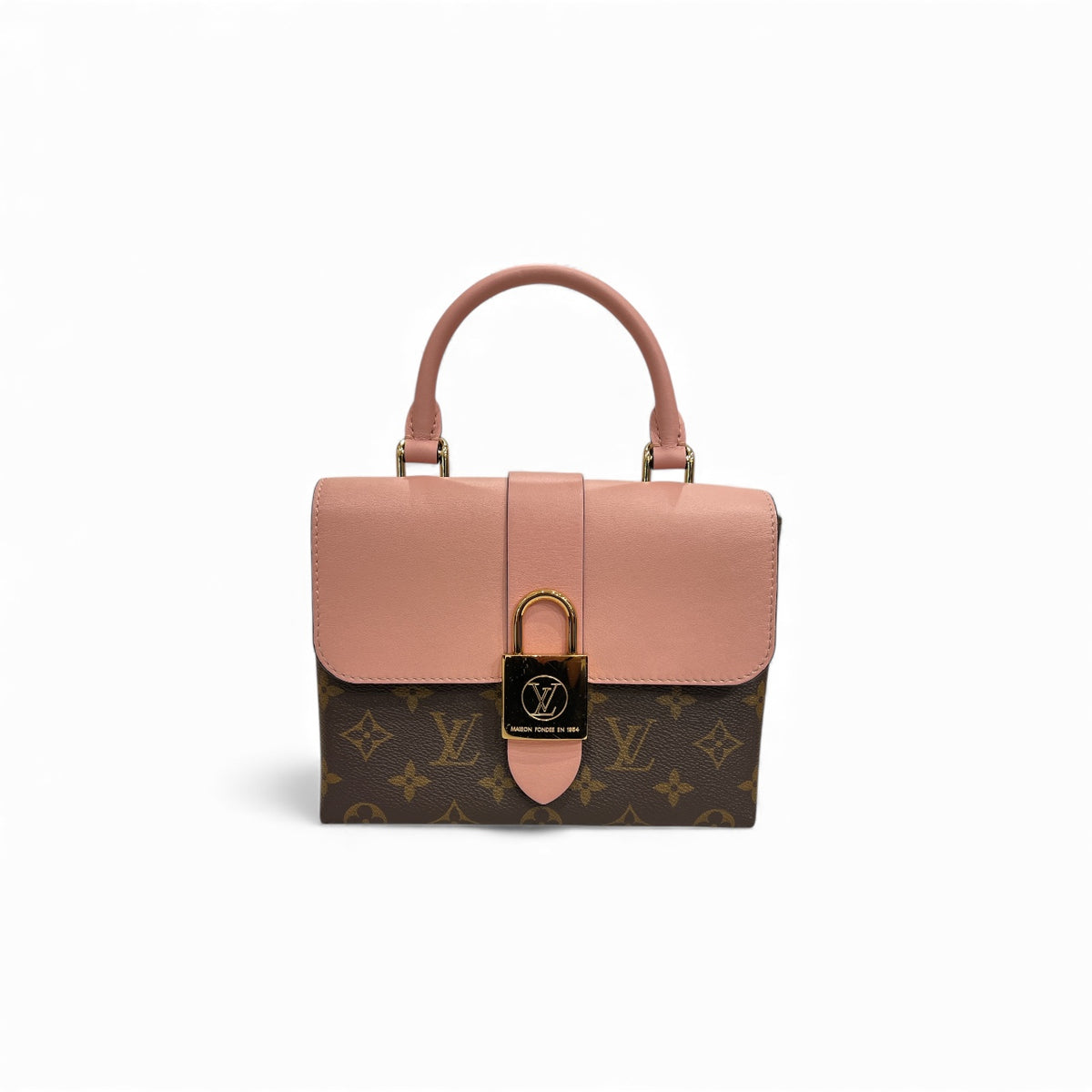 Louis Vuitton Locky BB Monogram Pink Canvas / Leather