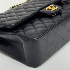Chanel Medium Double Flap Lambskin Black