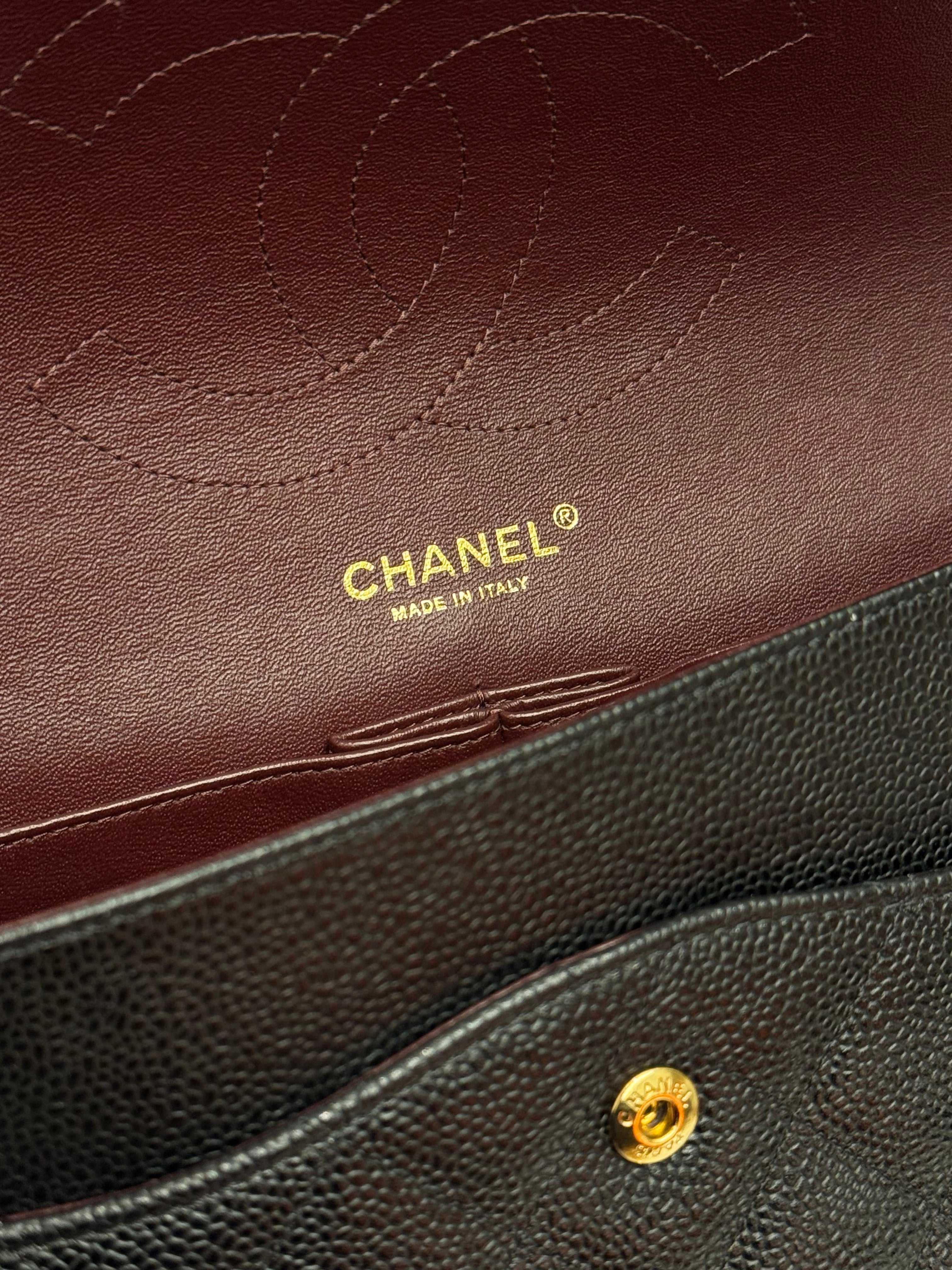 Chanel Jumbo Double Flap Caviar Black